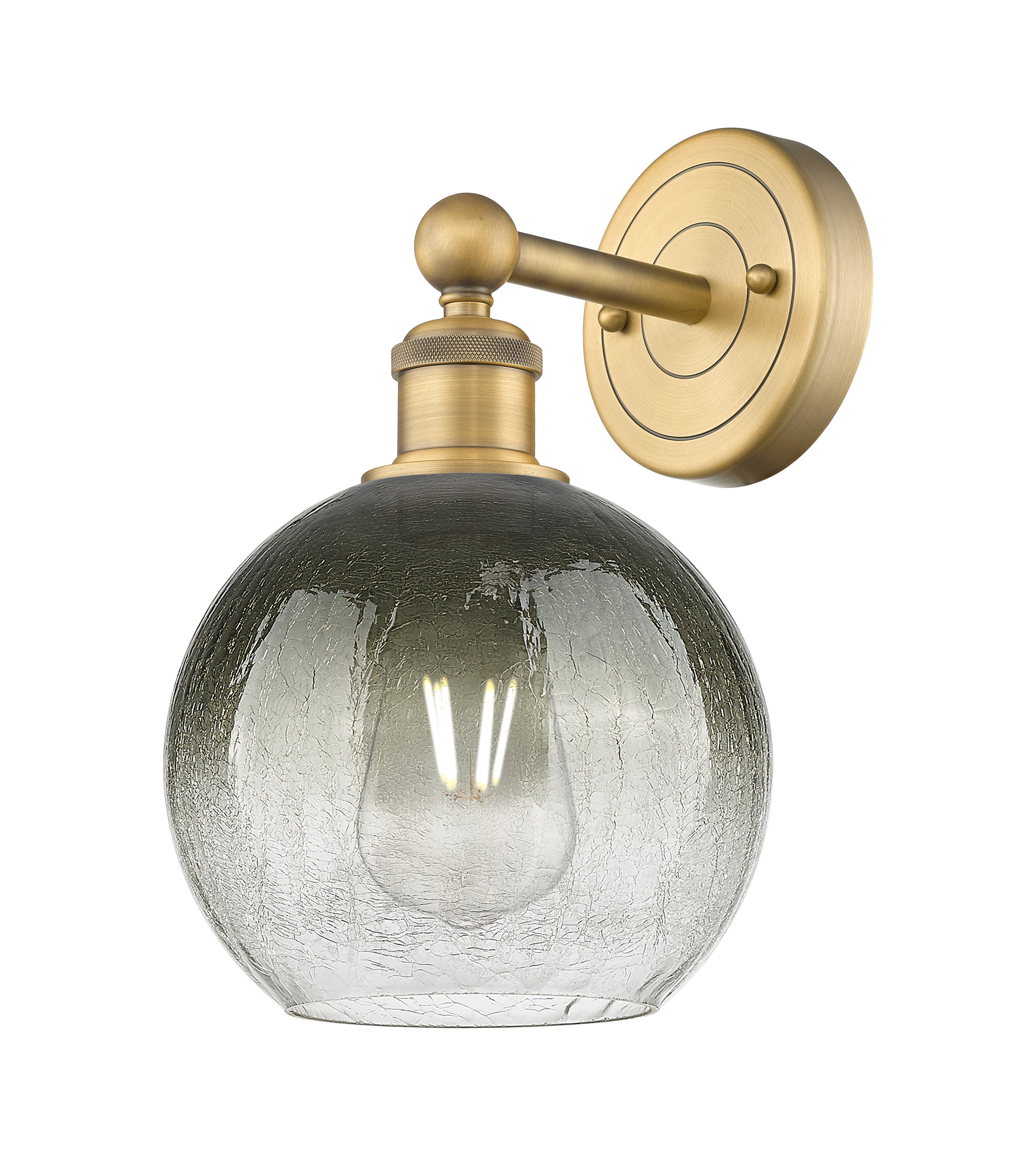 Edison Sconce Cast Brass Finish