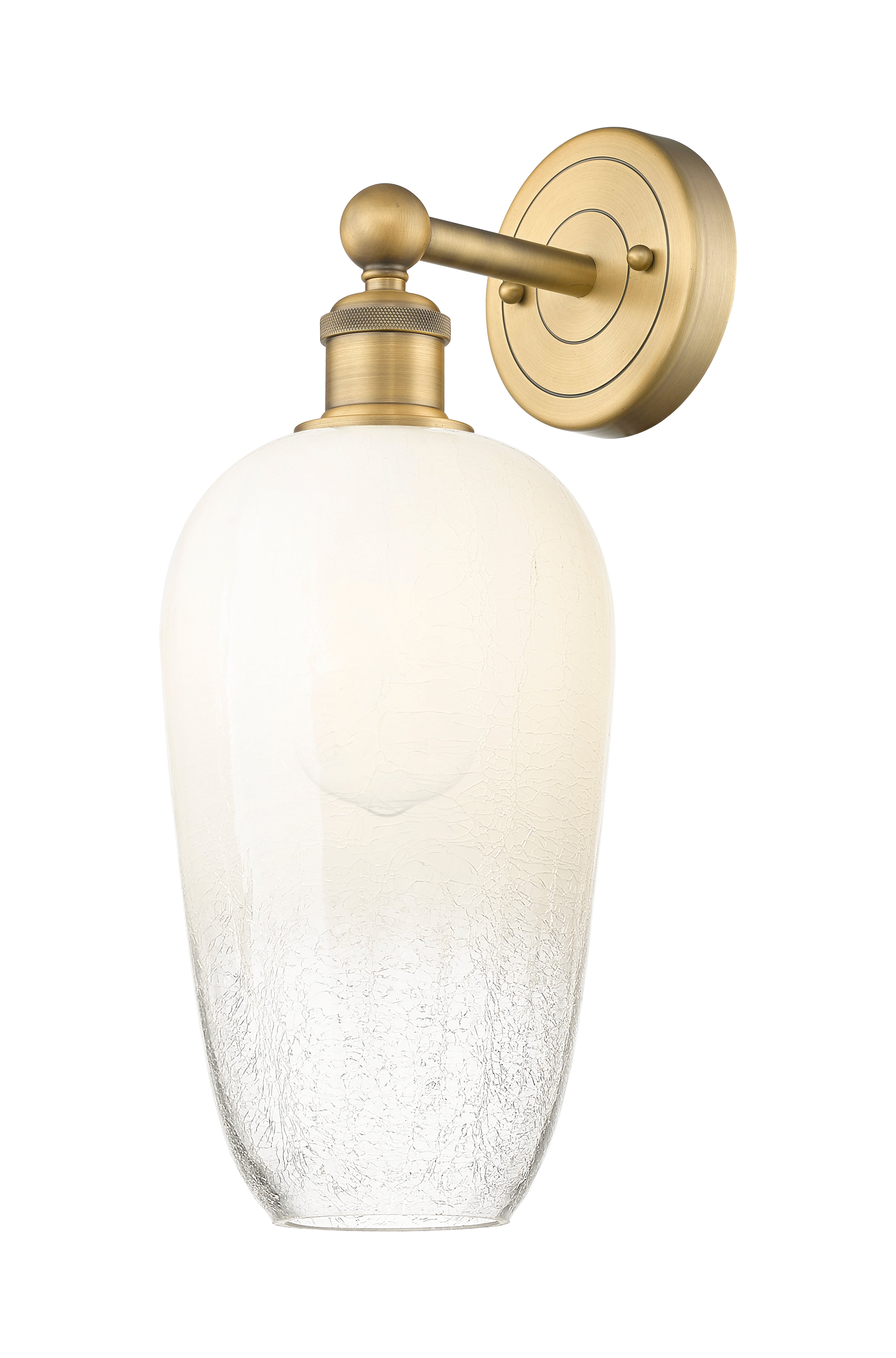 Edison Sconce Cast Brass Finish 12 Inch