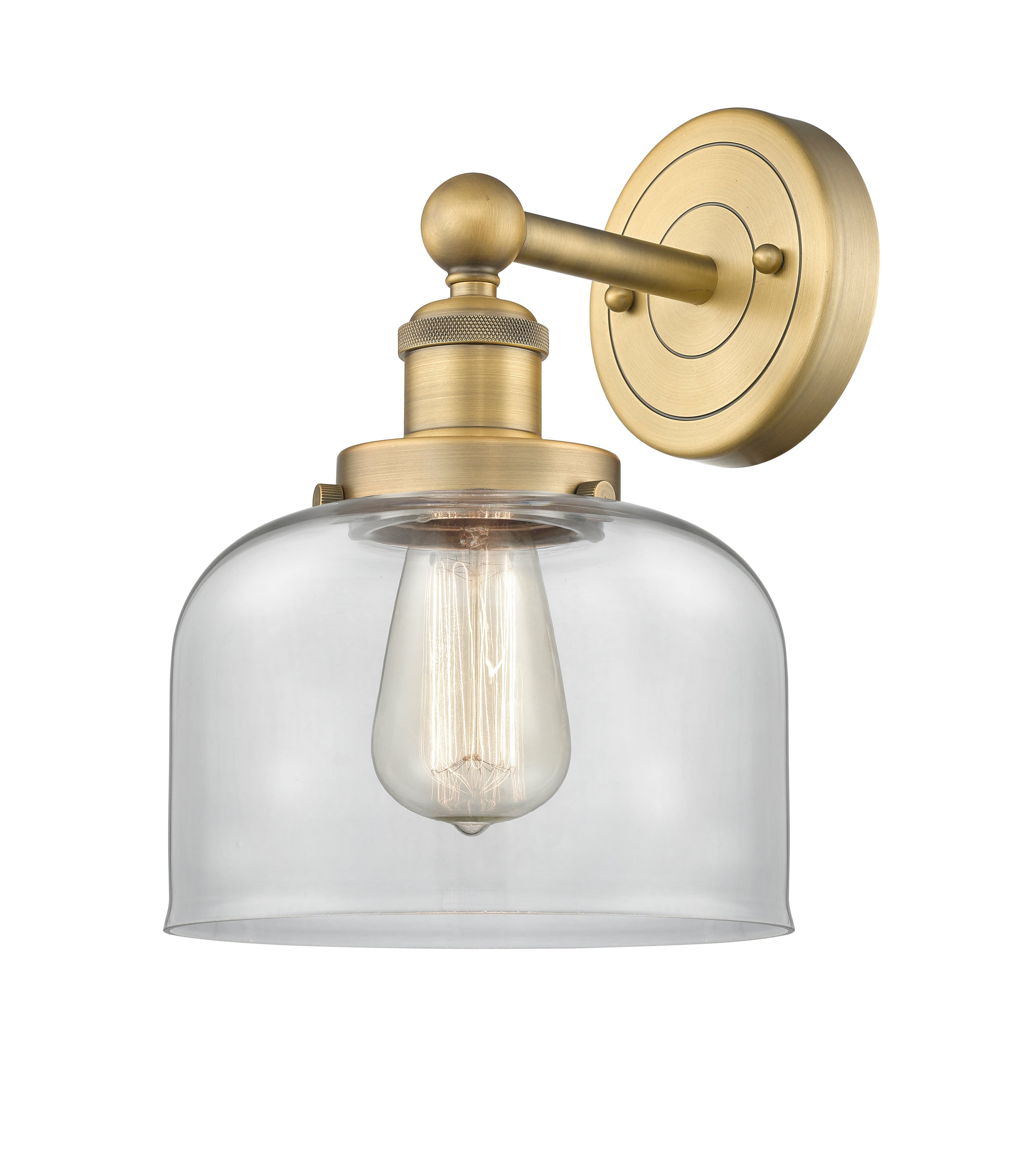 Edison Sconce 13.25 Inch Cast Brass