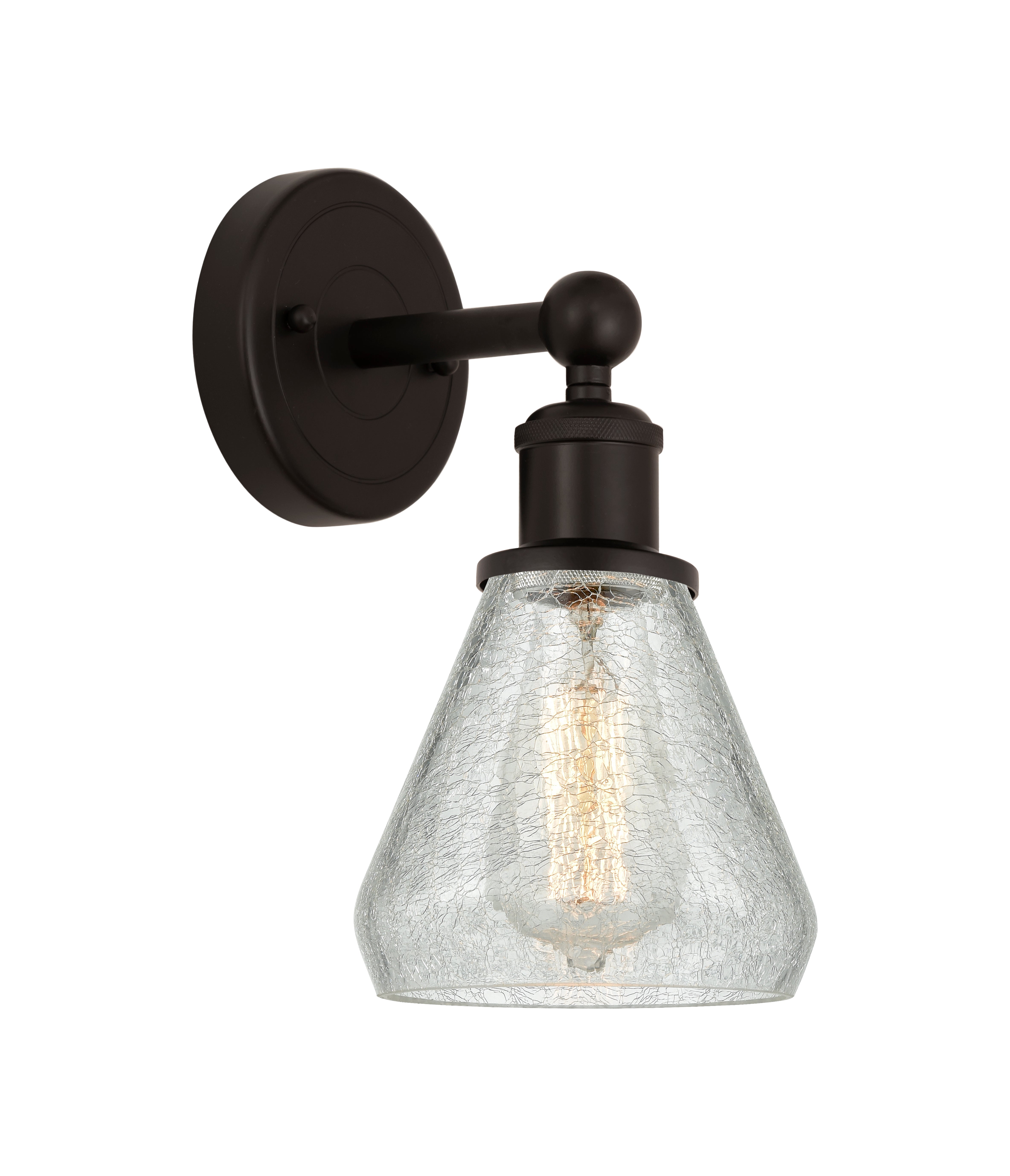 Edison Sconce Cast Brass 13 Inch