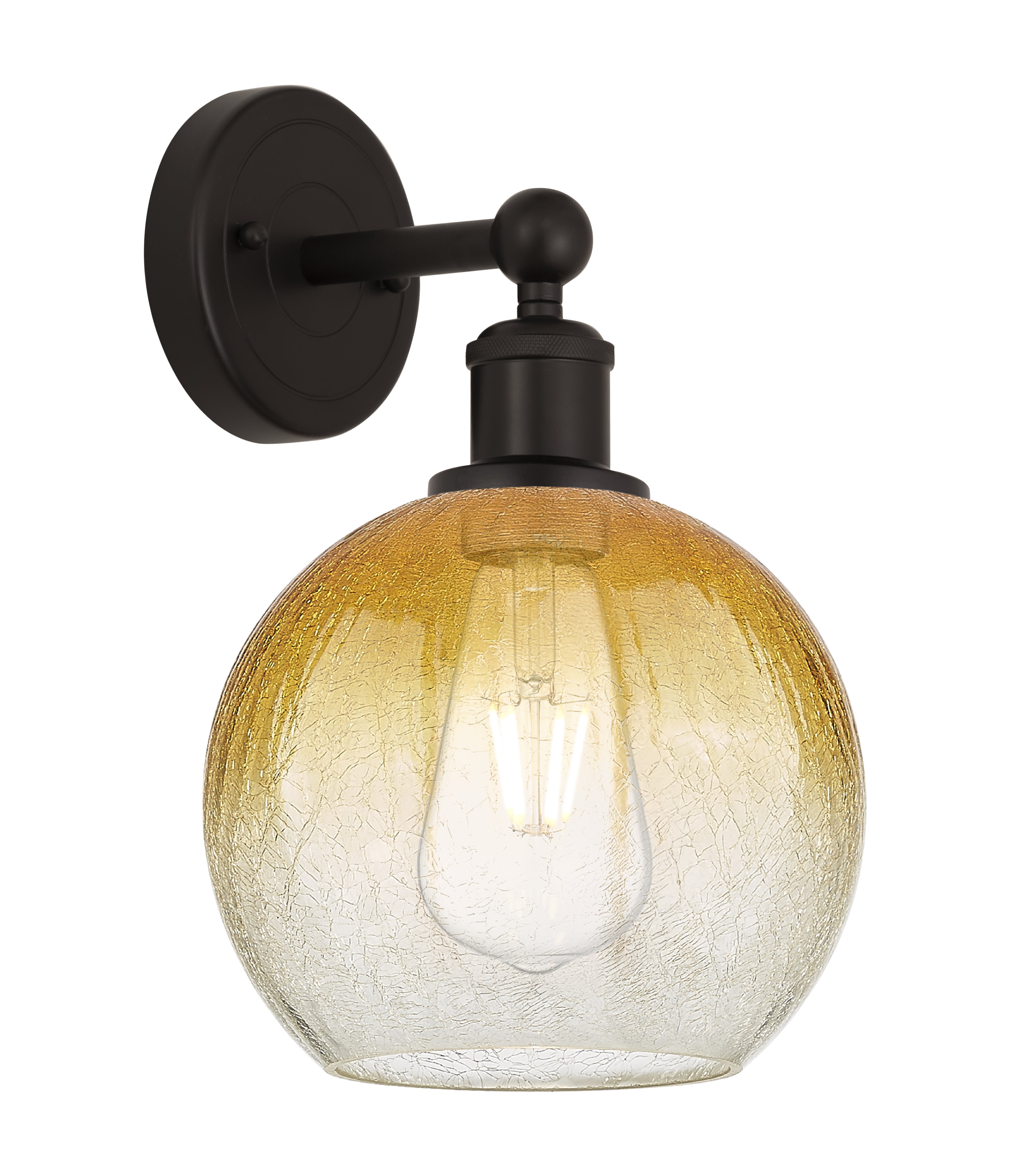 Edison Sconce Cast Brass Finish