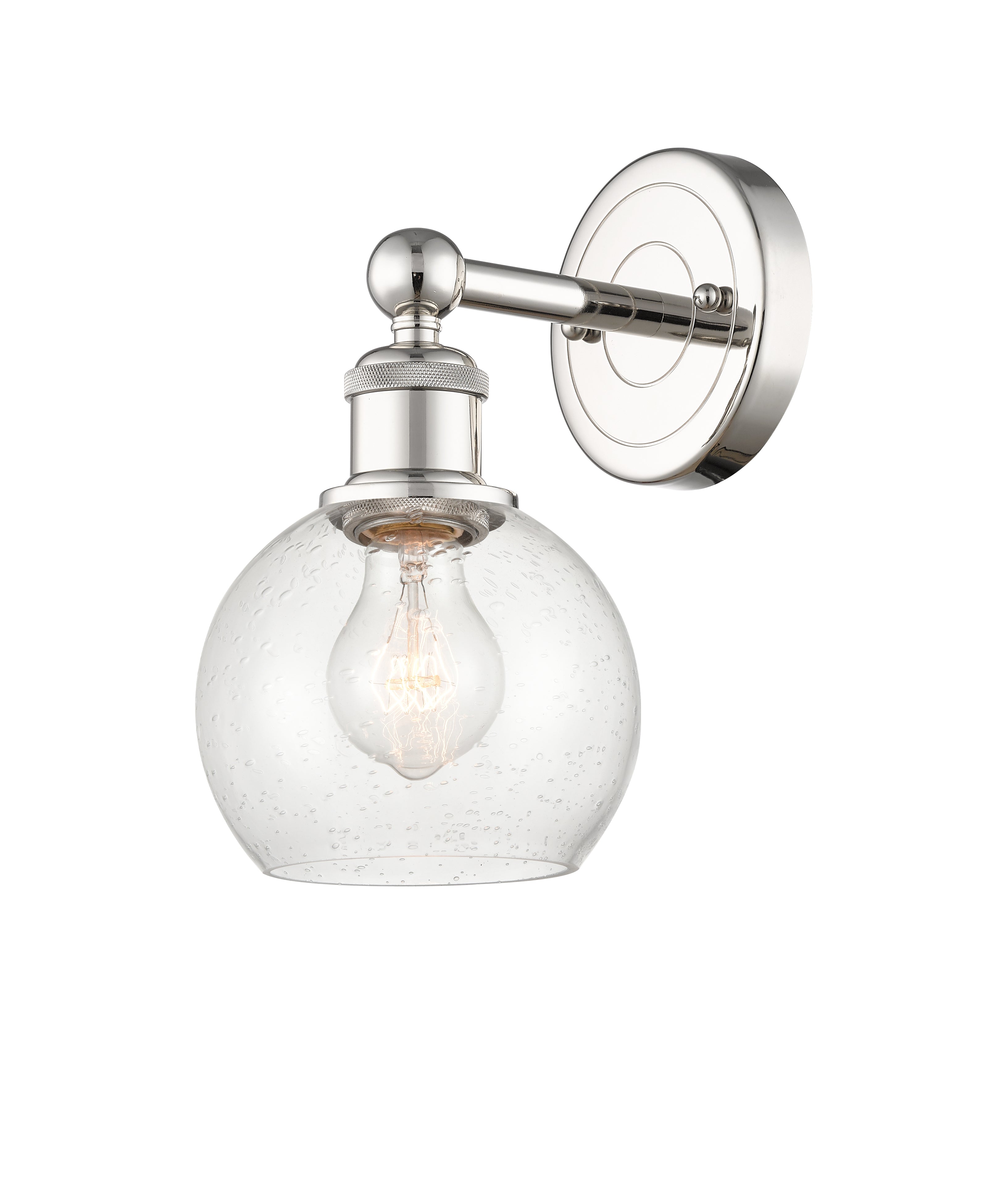 Edison Sconce Cast Brass Modern Contempo