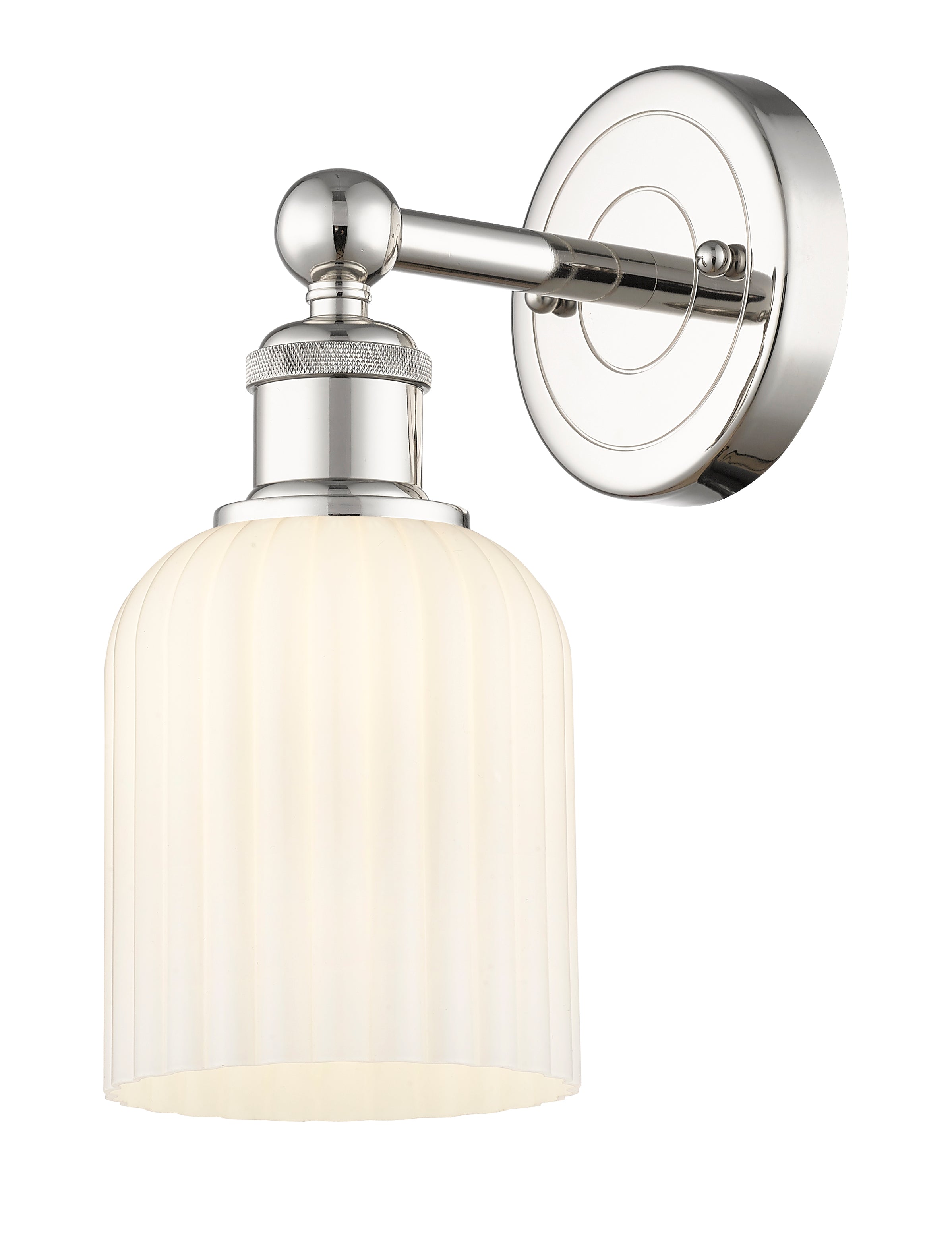 Edison Sconce Cast Brass Steel Glass
