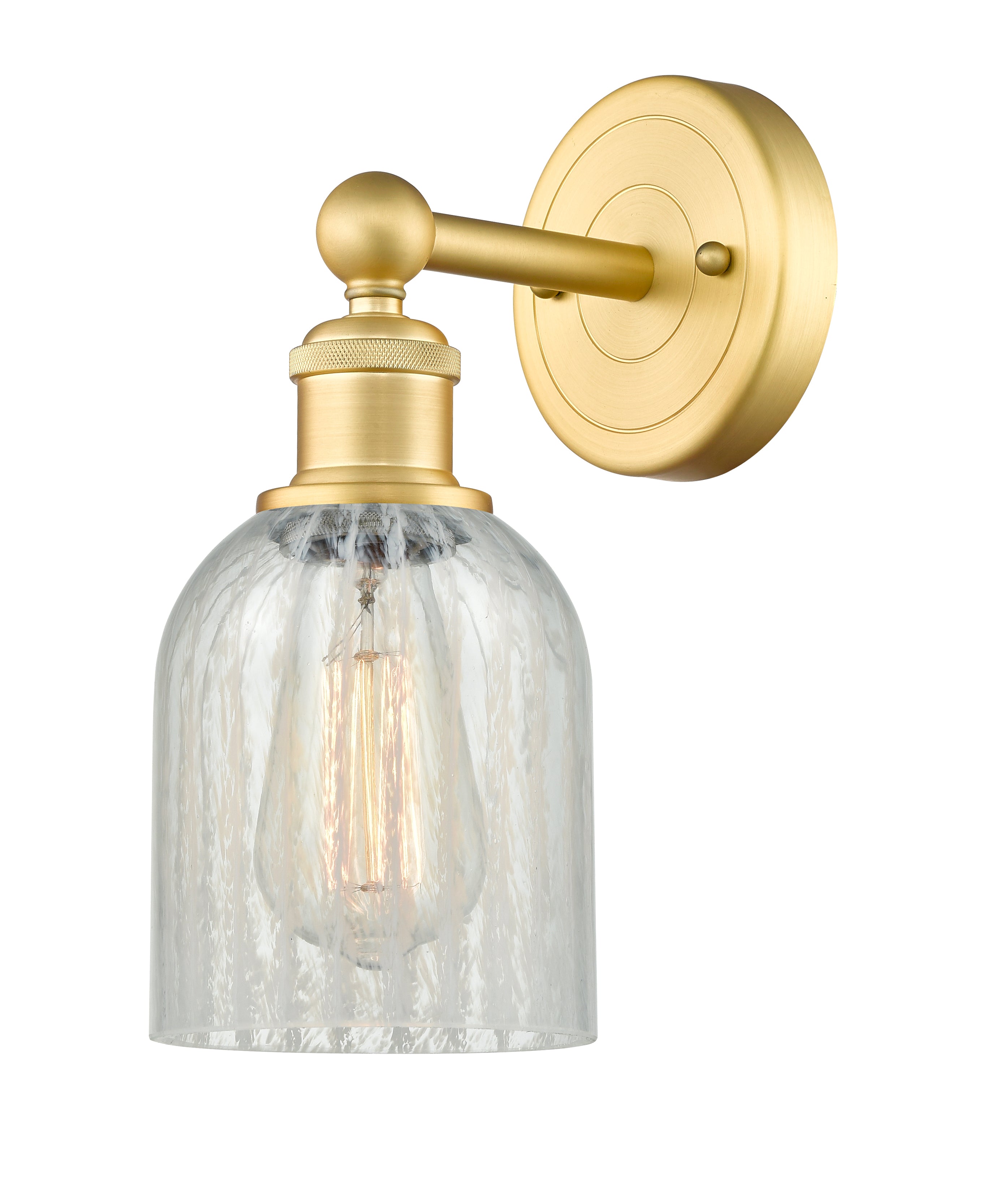 Edison Sconce Cast Brass Steel