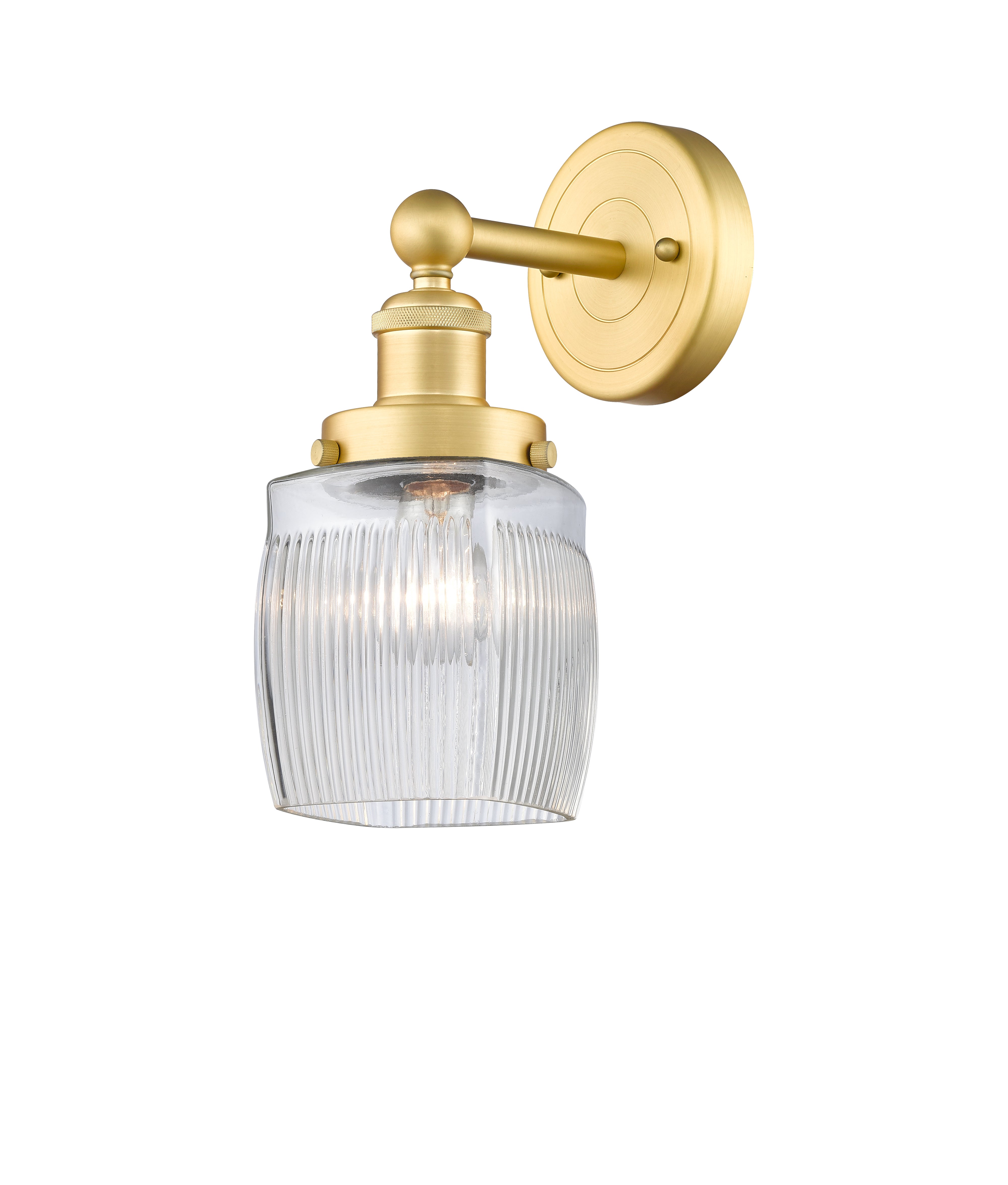 Edison Sconce Cast Brass 5.75 Inch