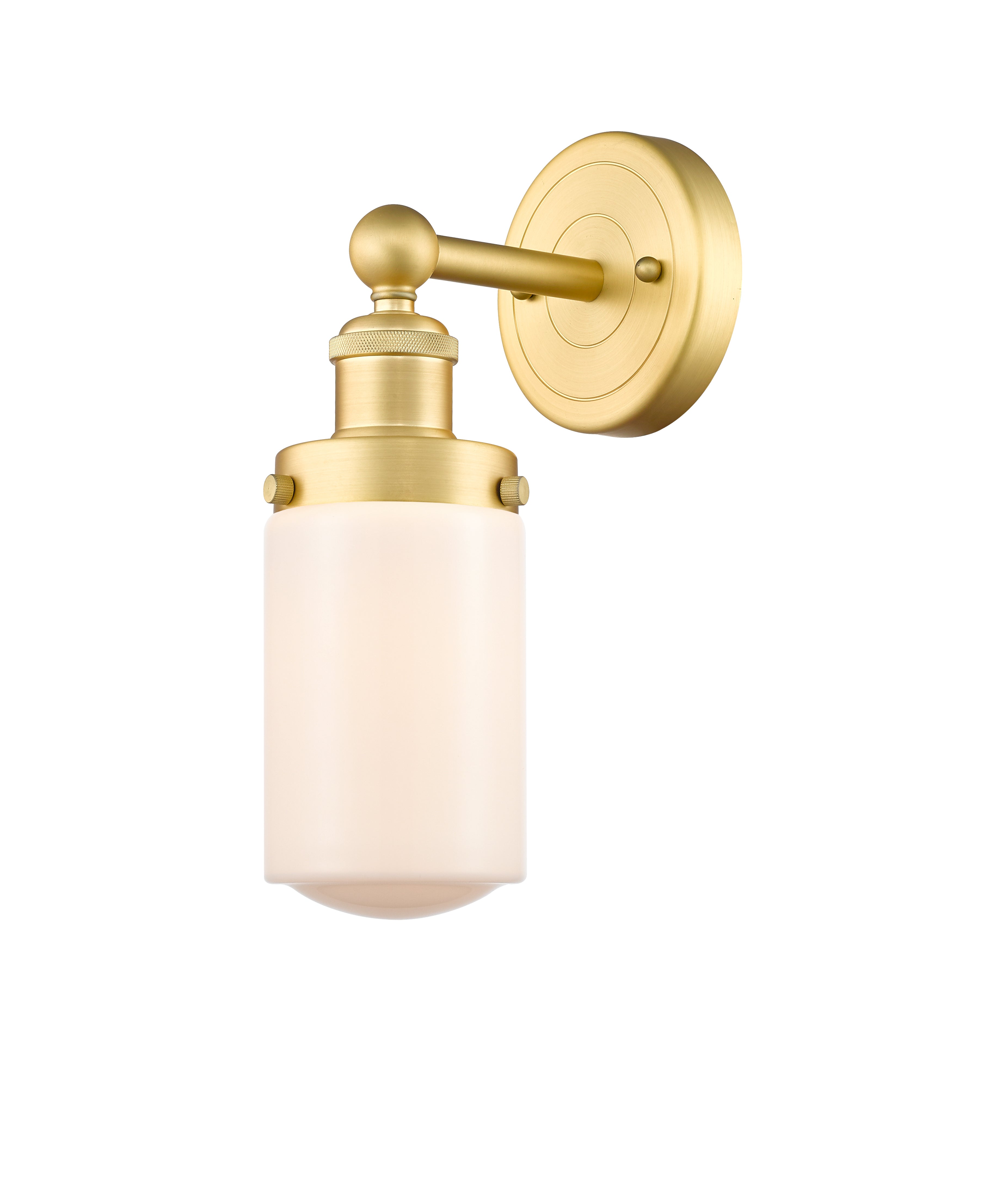 Edison Sconce Cast Brass Finish