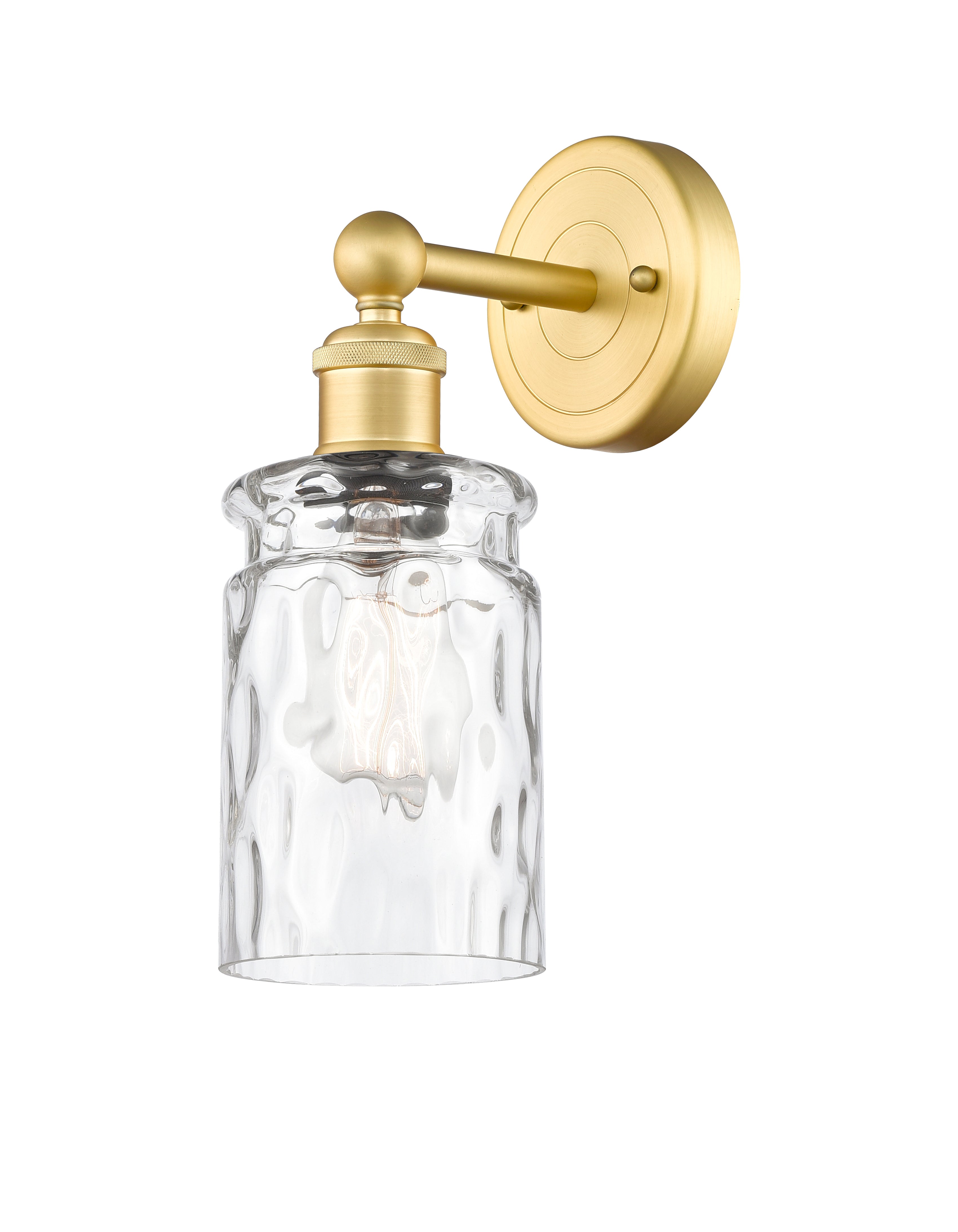 Edison Sconce Cast Brass Finish