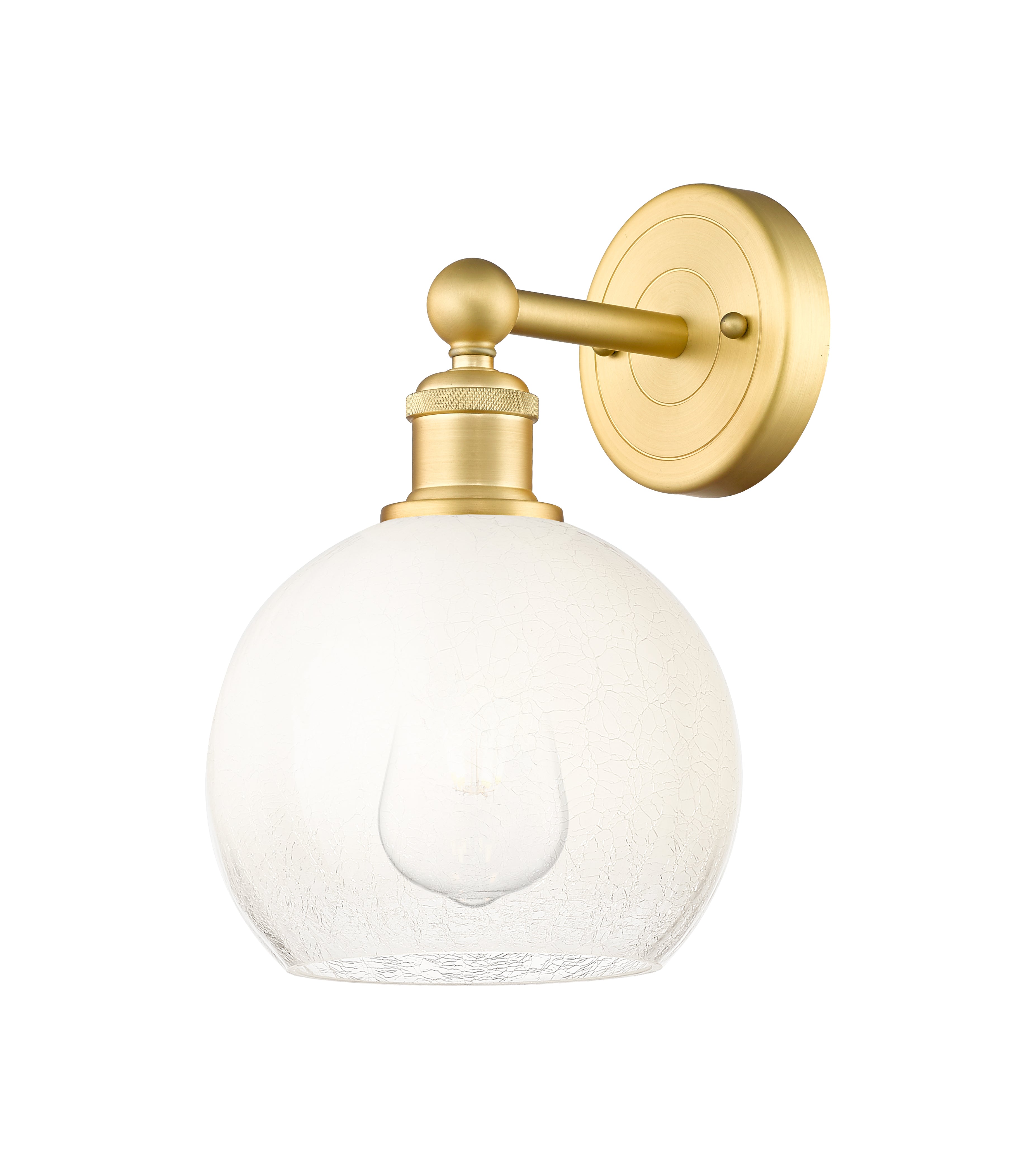 Edison Sconce Cast Brass Finish