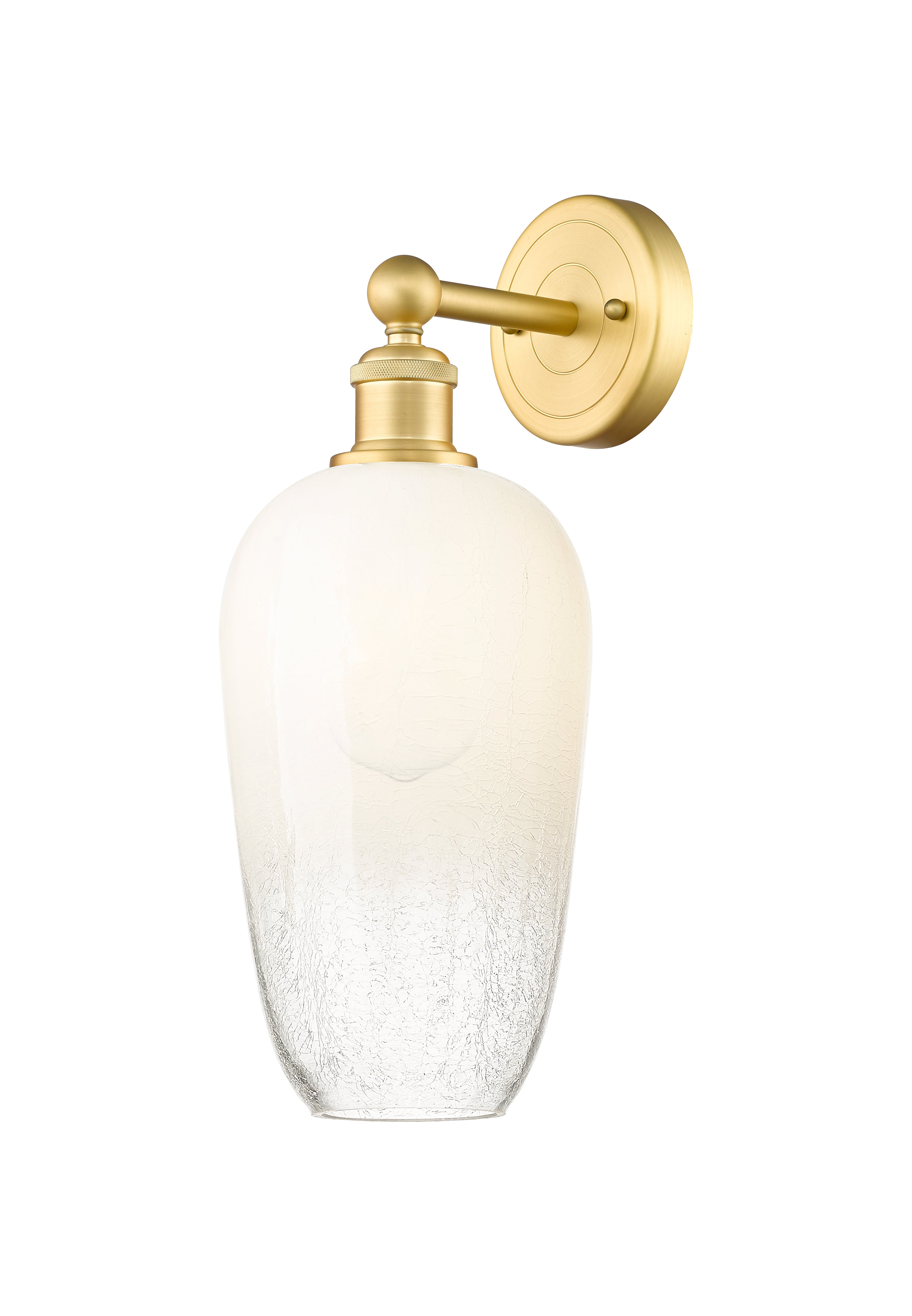 Edison Sconce Cast Brass Finish 12 Inch