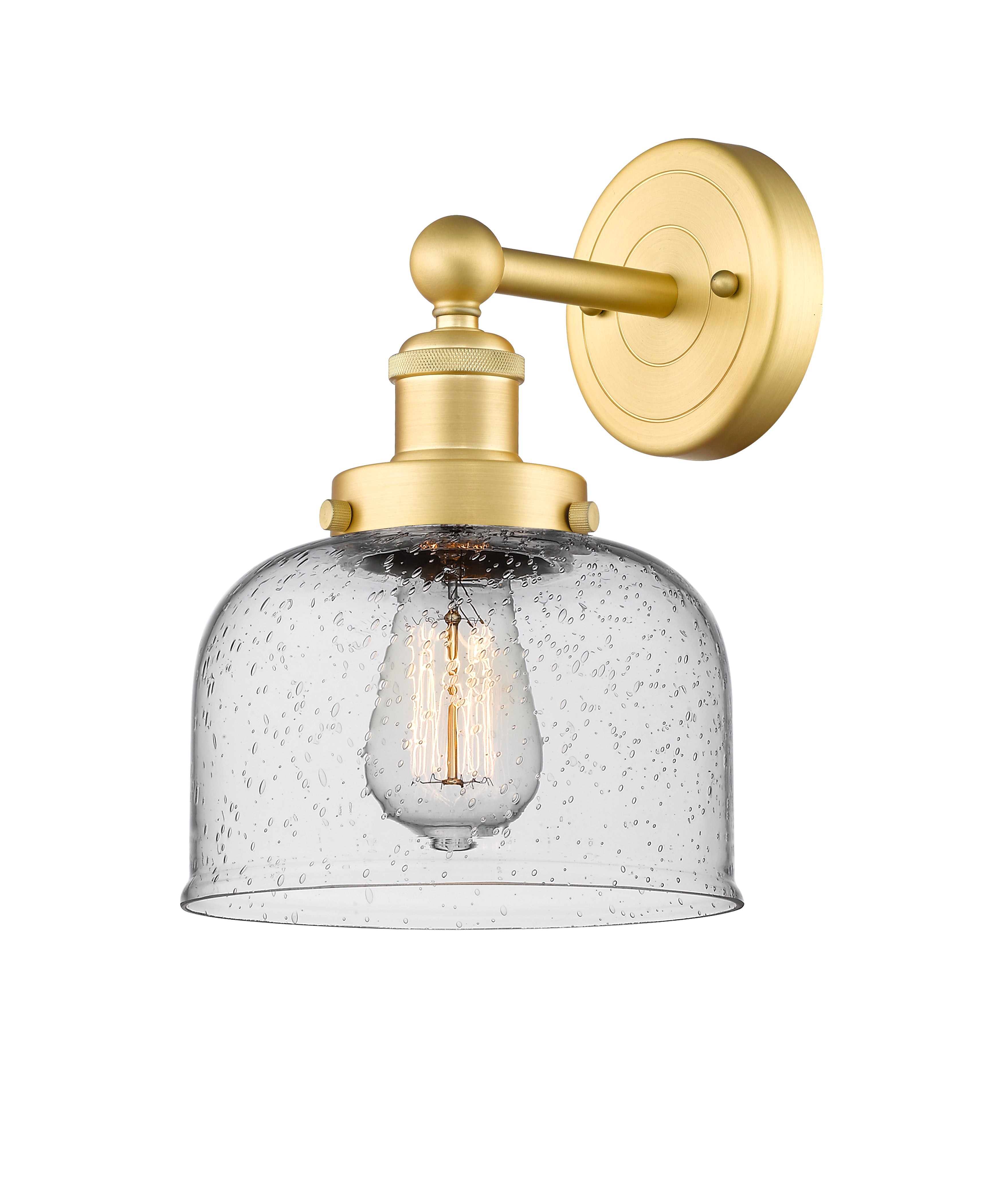 Edison Sconce 13.25 Inch Cast Brass