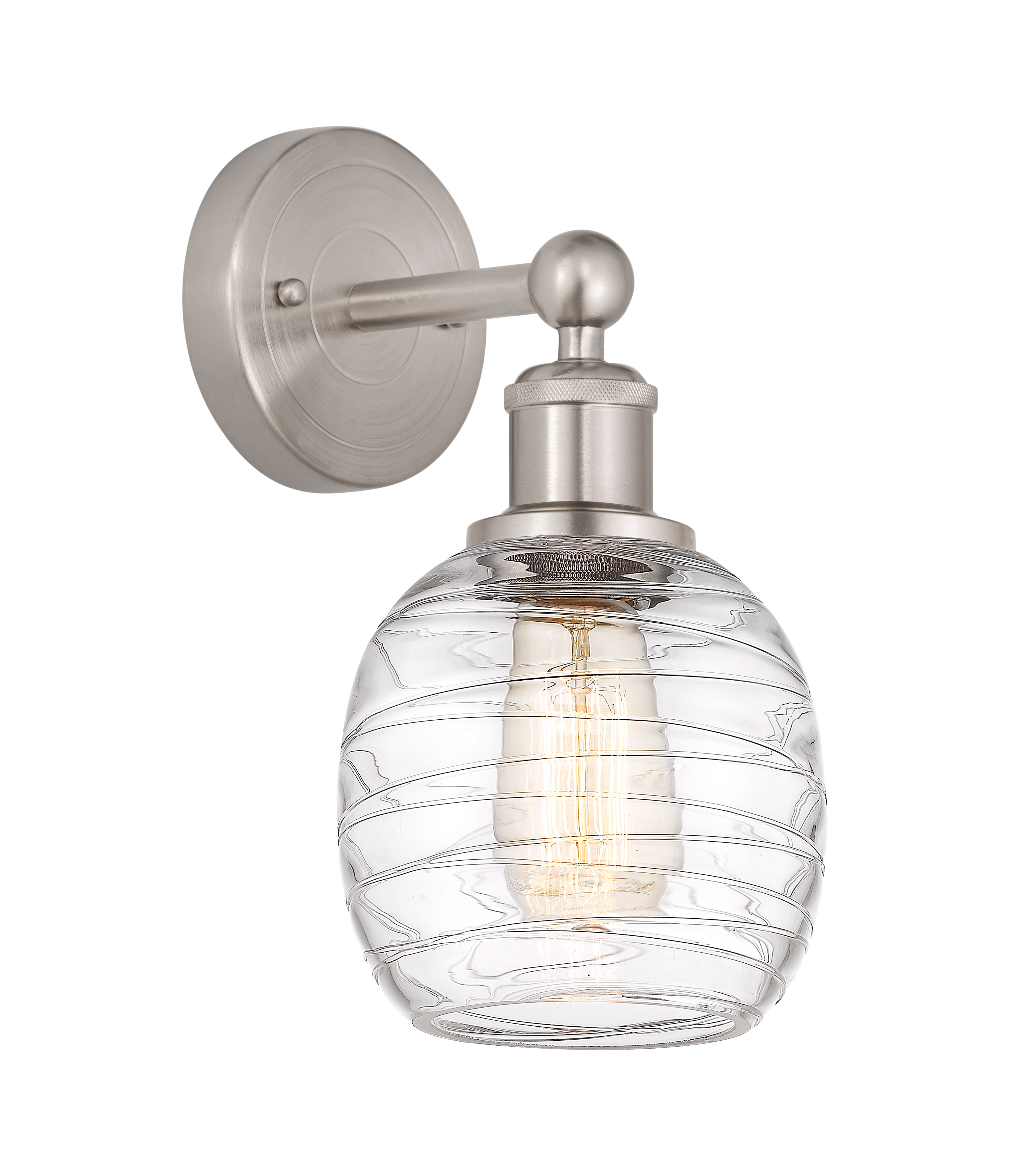 Edison Sconce Cast Brass 11 Inch