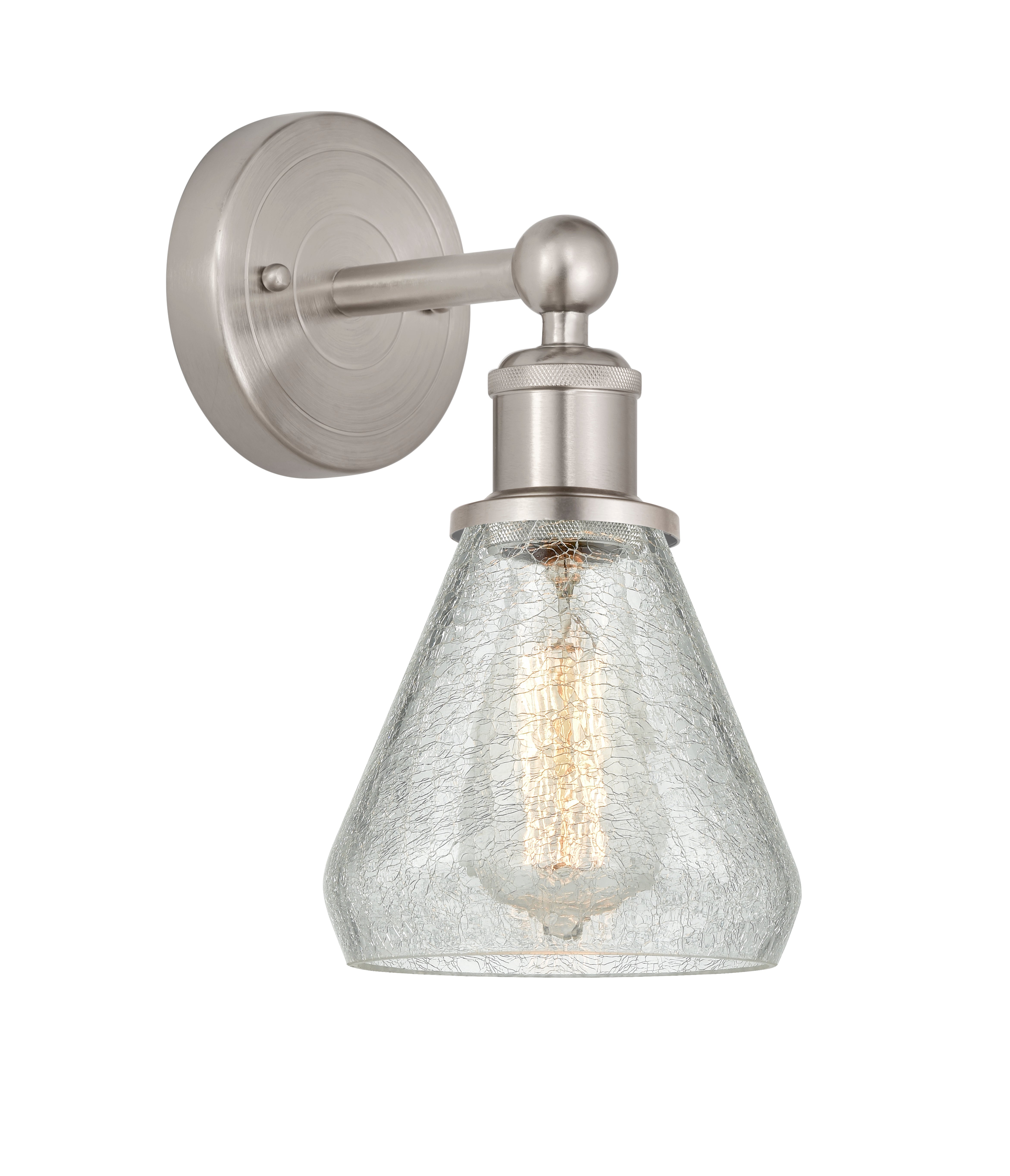 Edison Sconce Cast Brass 13 Inch