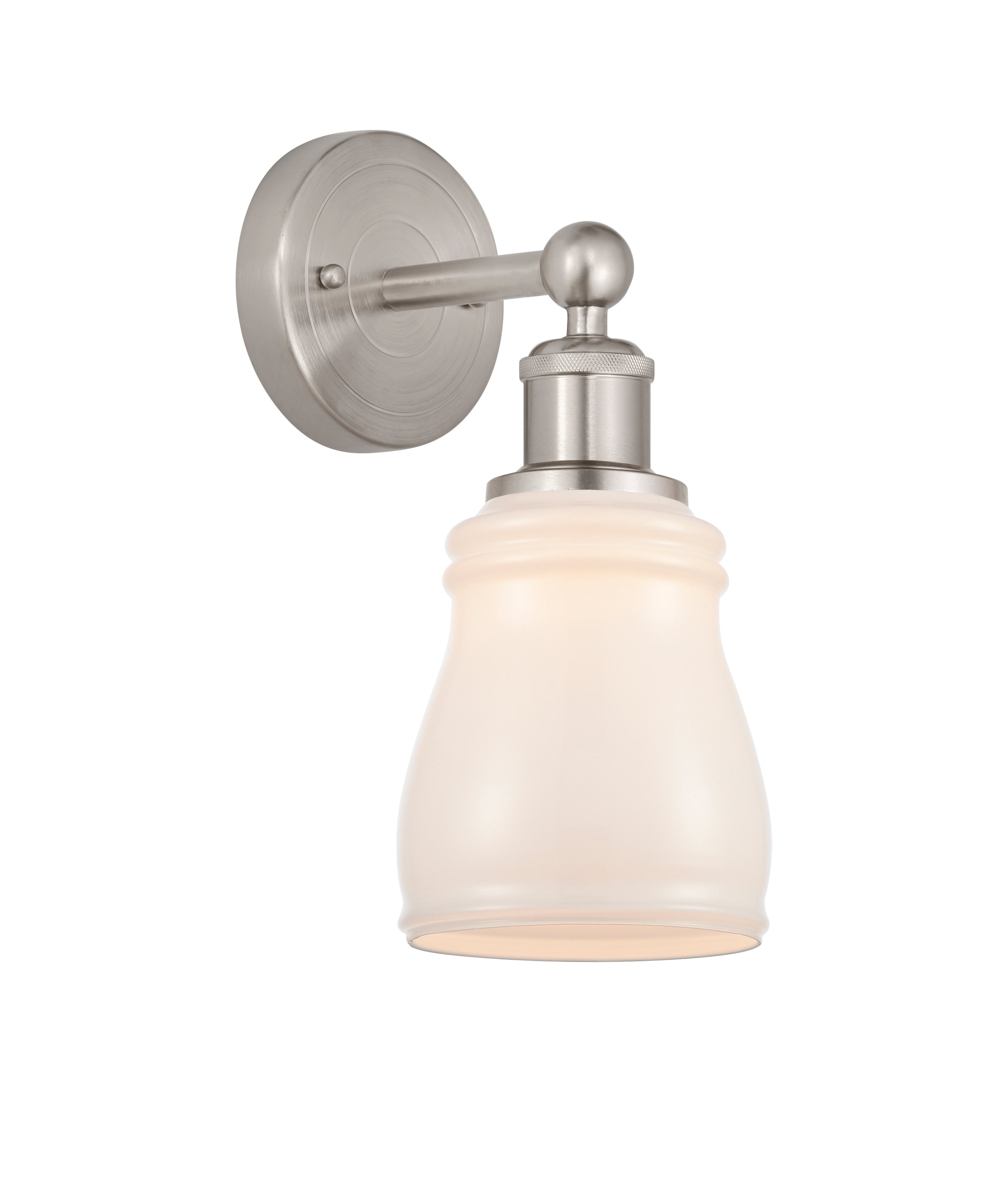 Edison Sconce Cast Brass Steel Glass
