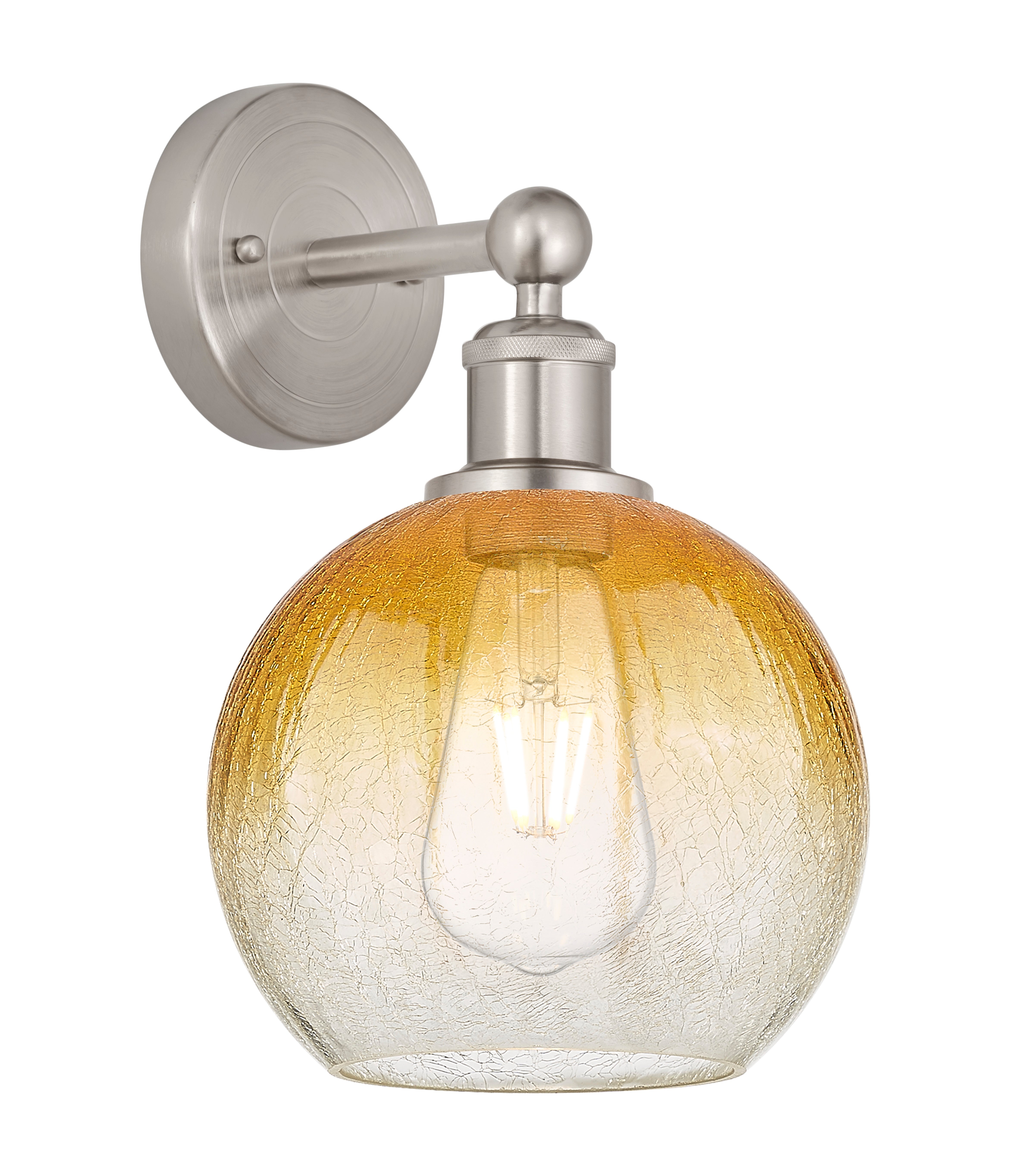 Edison Sconce Cast Brass Finish