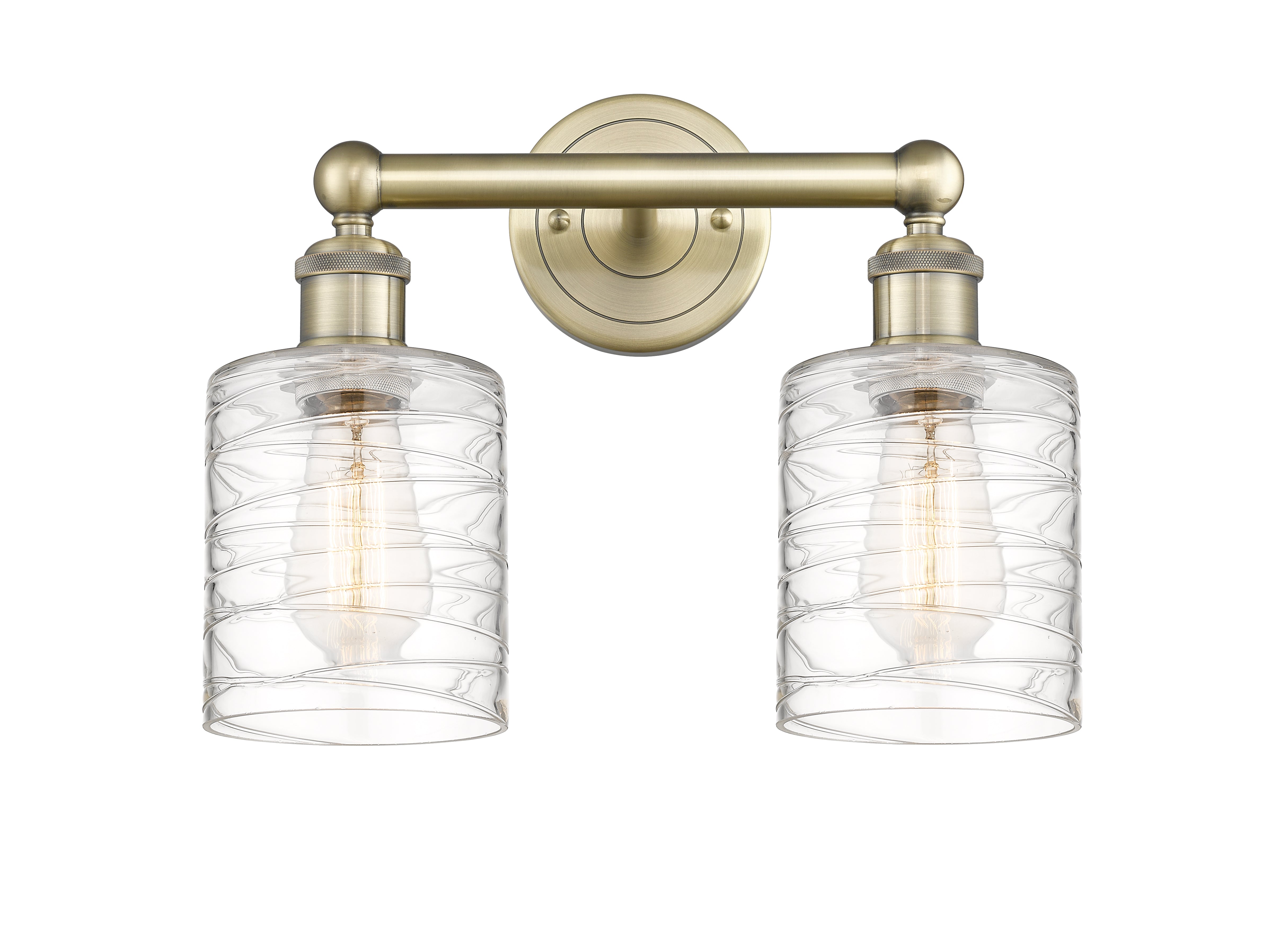 Edison Bath Vanity Light Cast Brass