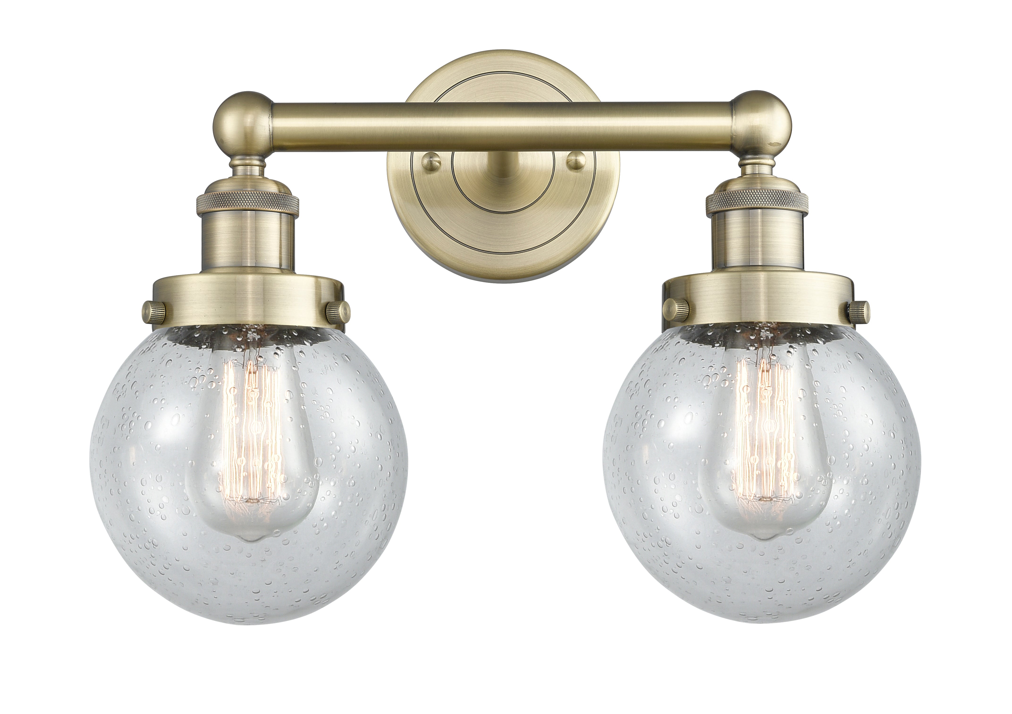 Edison Bath Vanity Light Cast Brass Finish