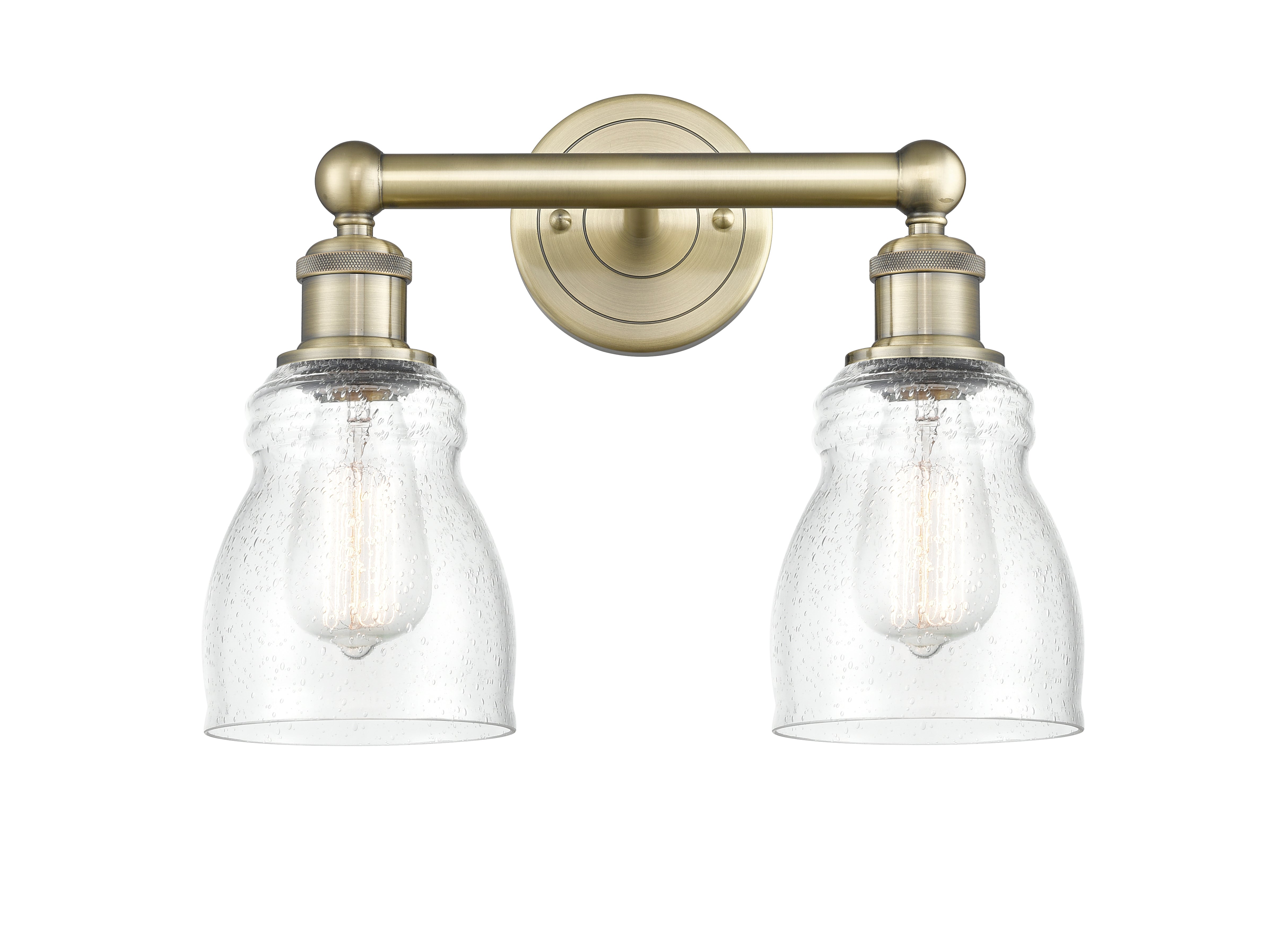 Edison Bath Vanity Light Cast Brass Finish