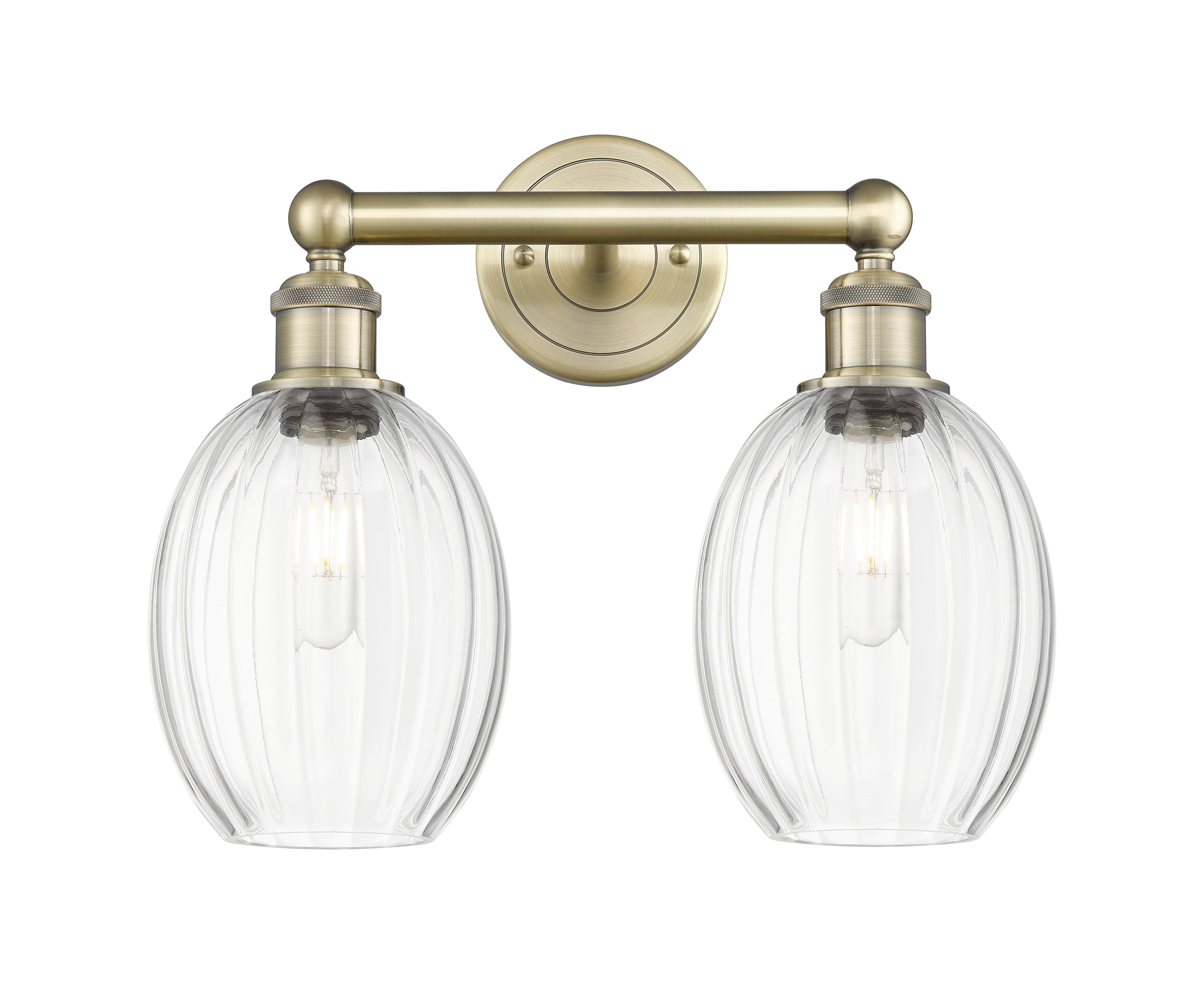 Edison Bath Vanity Light Cast Brass Steel