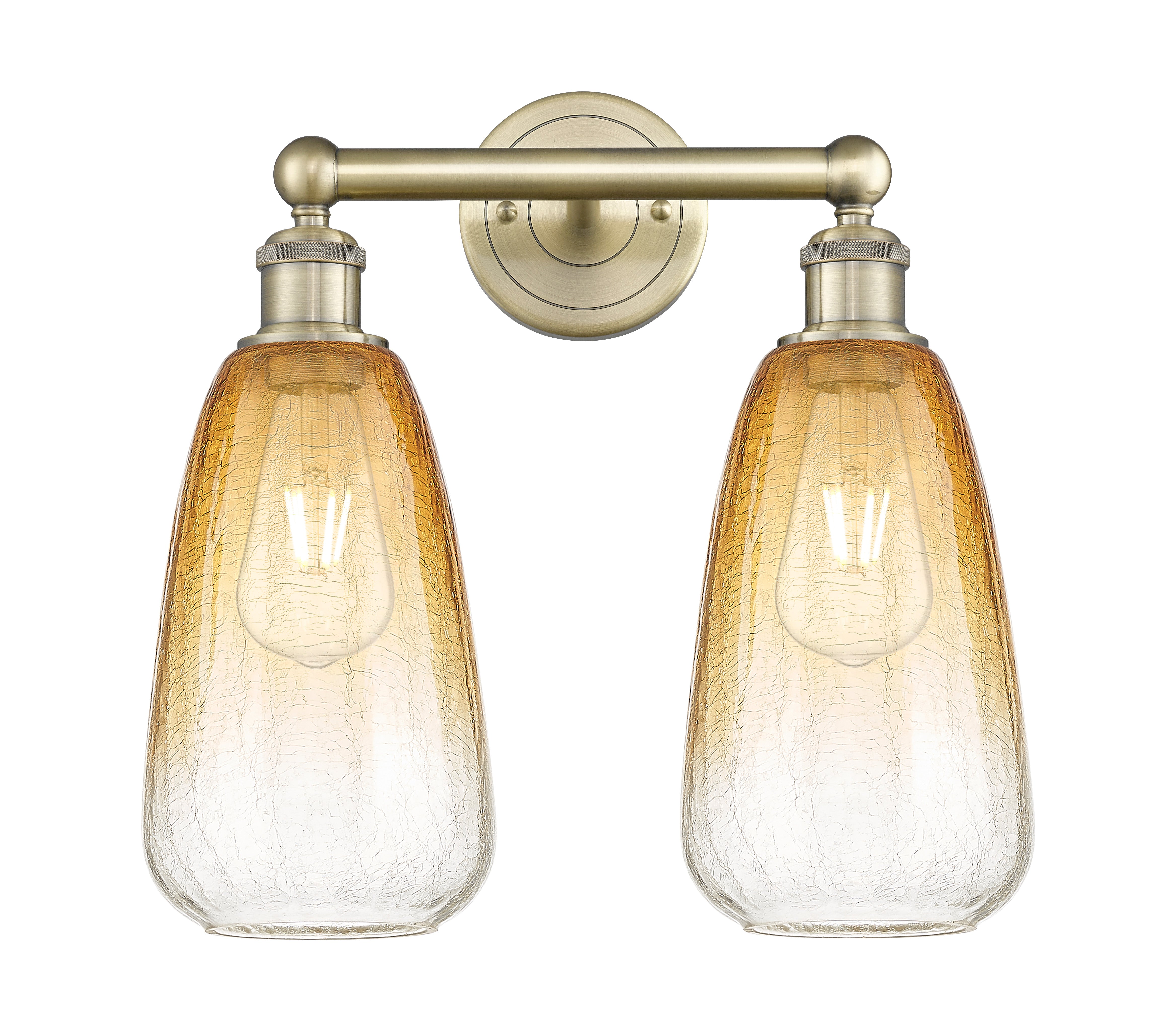Edison Bath Vanity Light Cast Brass Finish