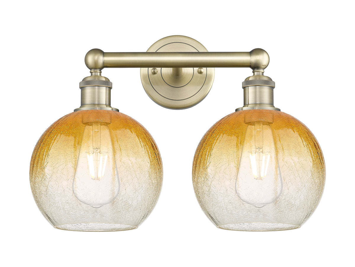 Brookhaven Globe 17-Inch 2-Light Bath Vanity Light