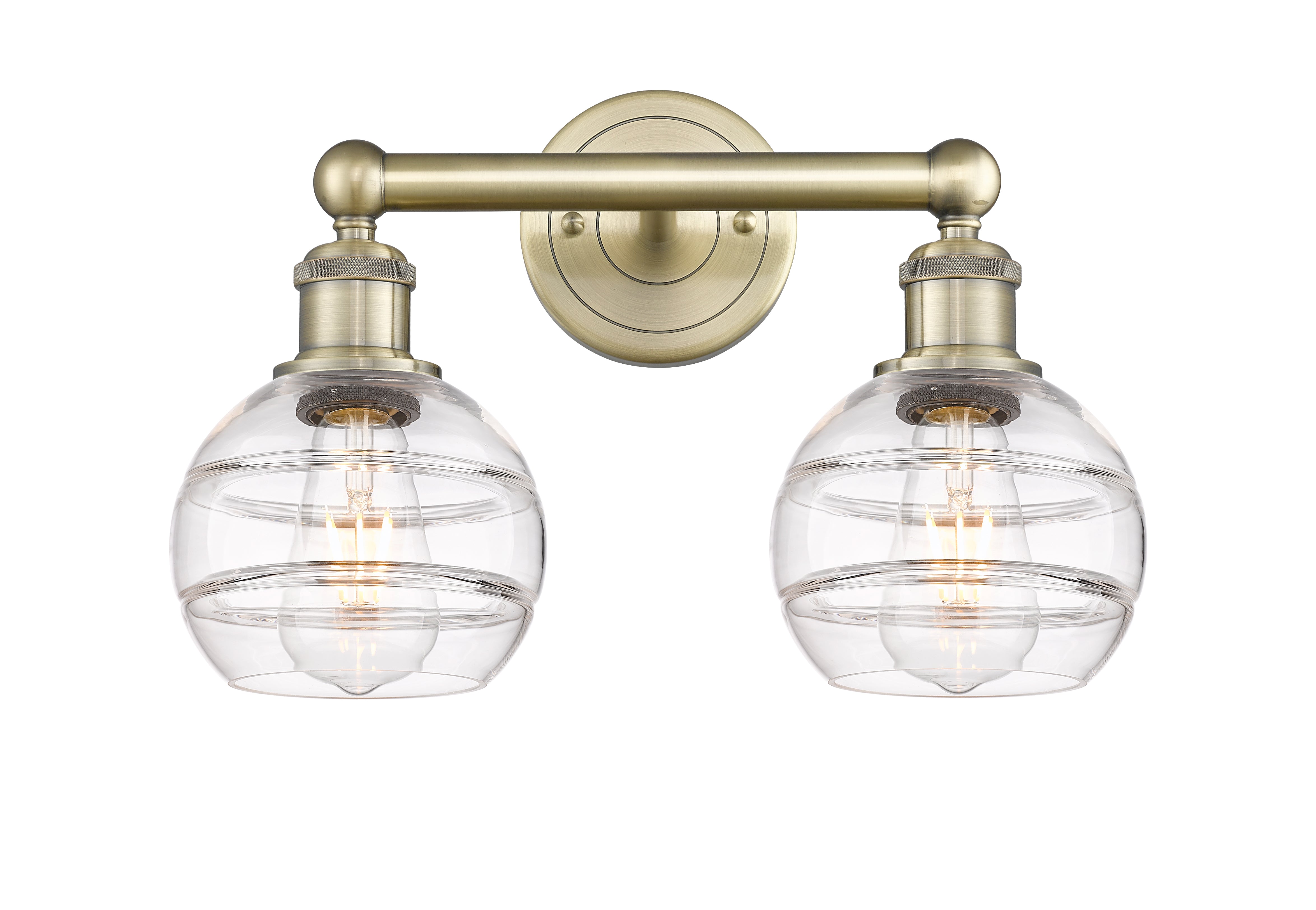 Edison Bath Vanity Light Cast Brass 11 Inch