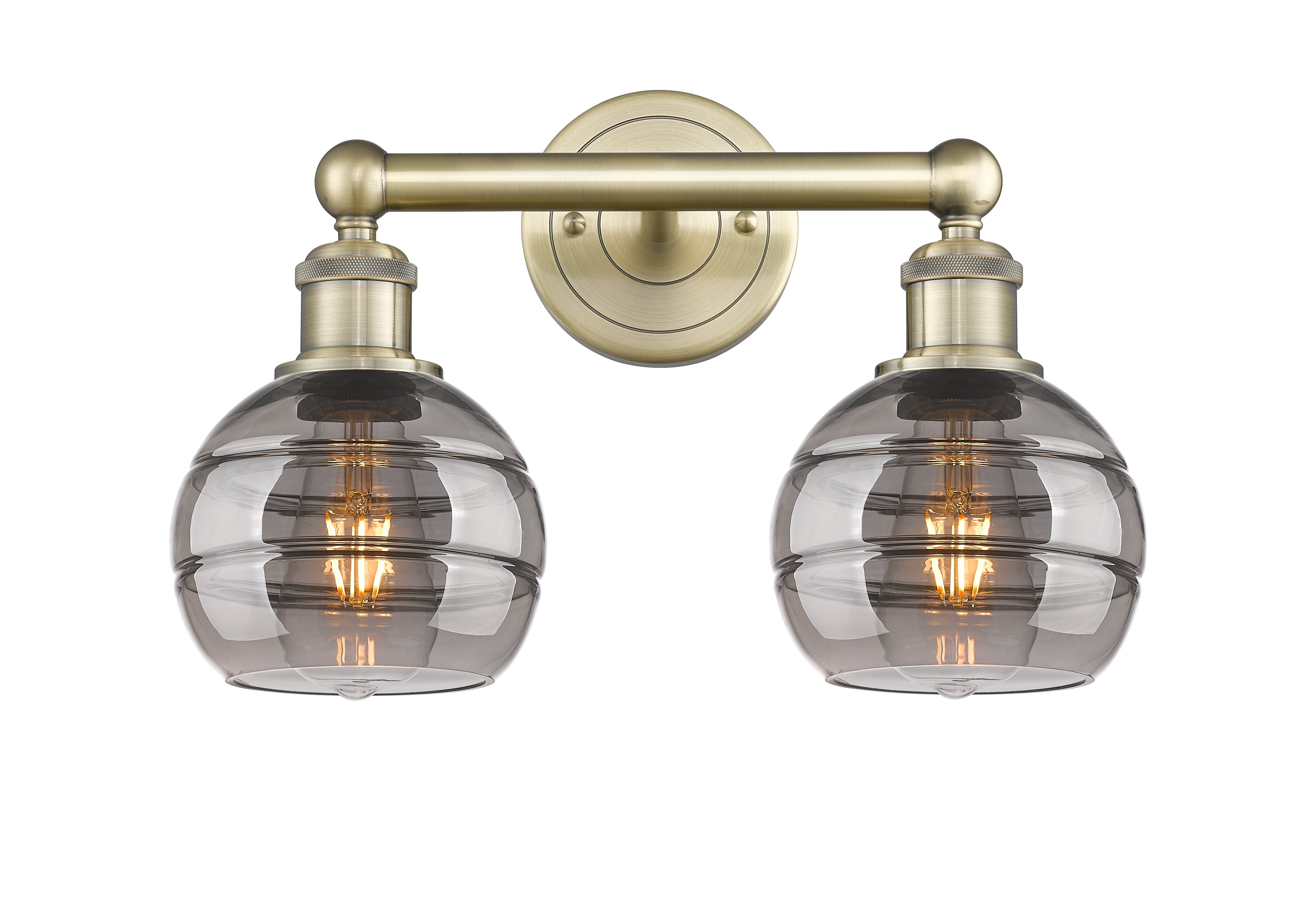 Edison Bath Vanity Light Cast Brass 11 Inch