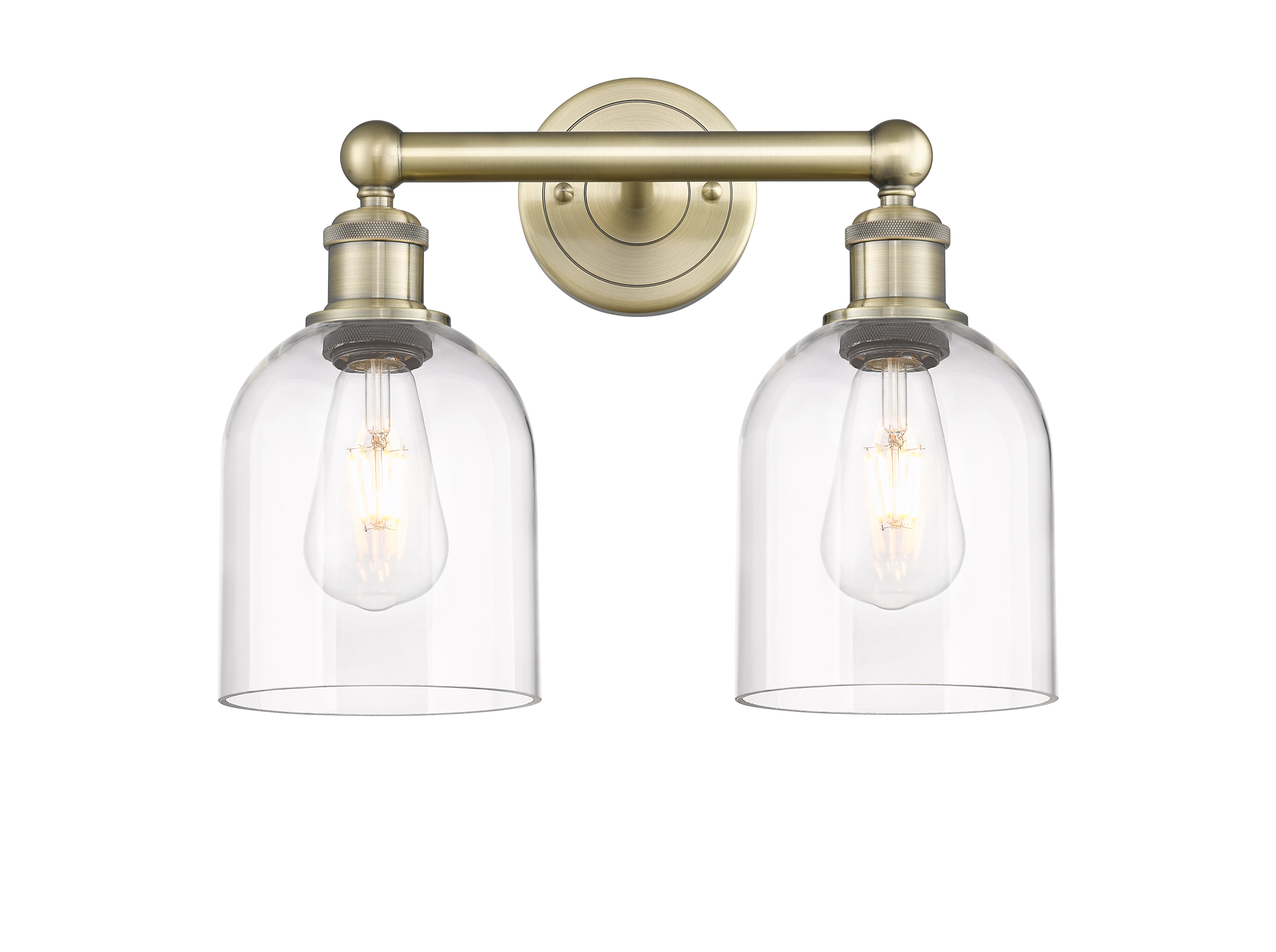 Edison Bath Vanity Light Dimmable Cast Brass