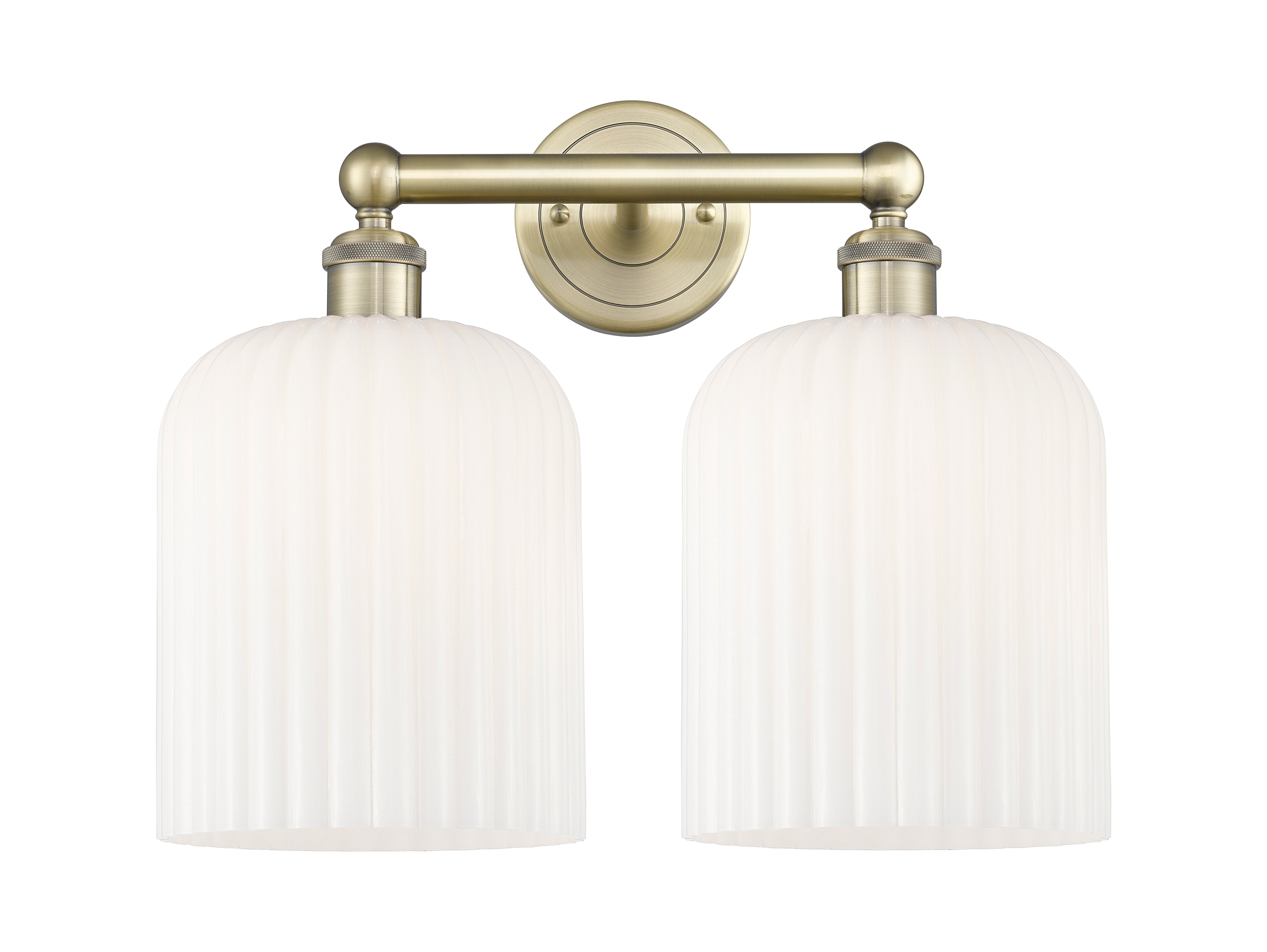 Edison Bath Vanity Light Cast Brass 14 Inch