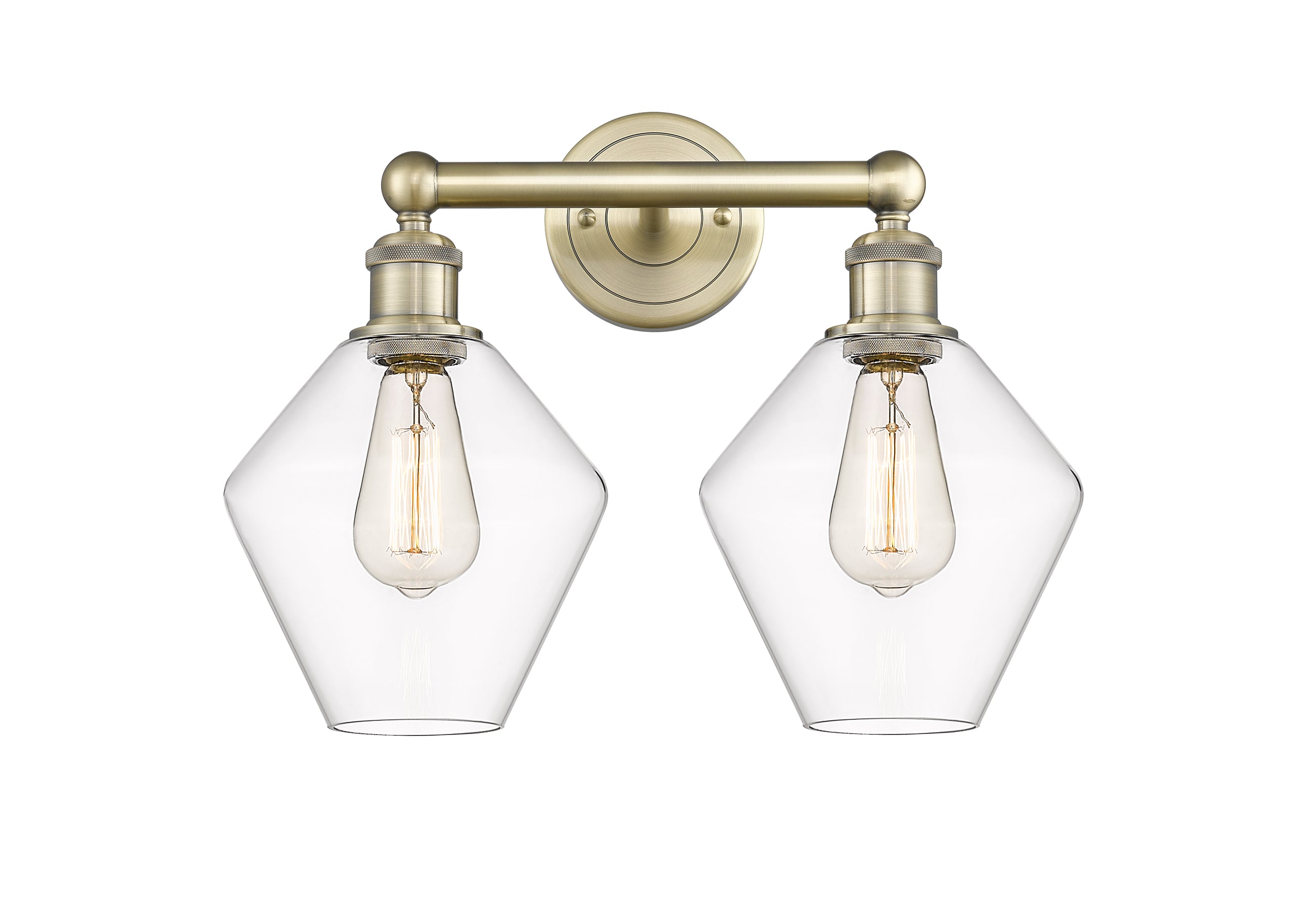 Edison Bath Vanity Light Cast Brass