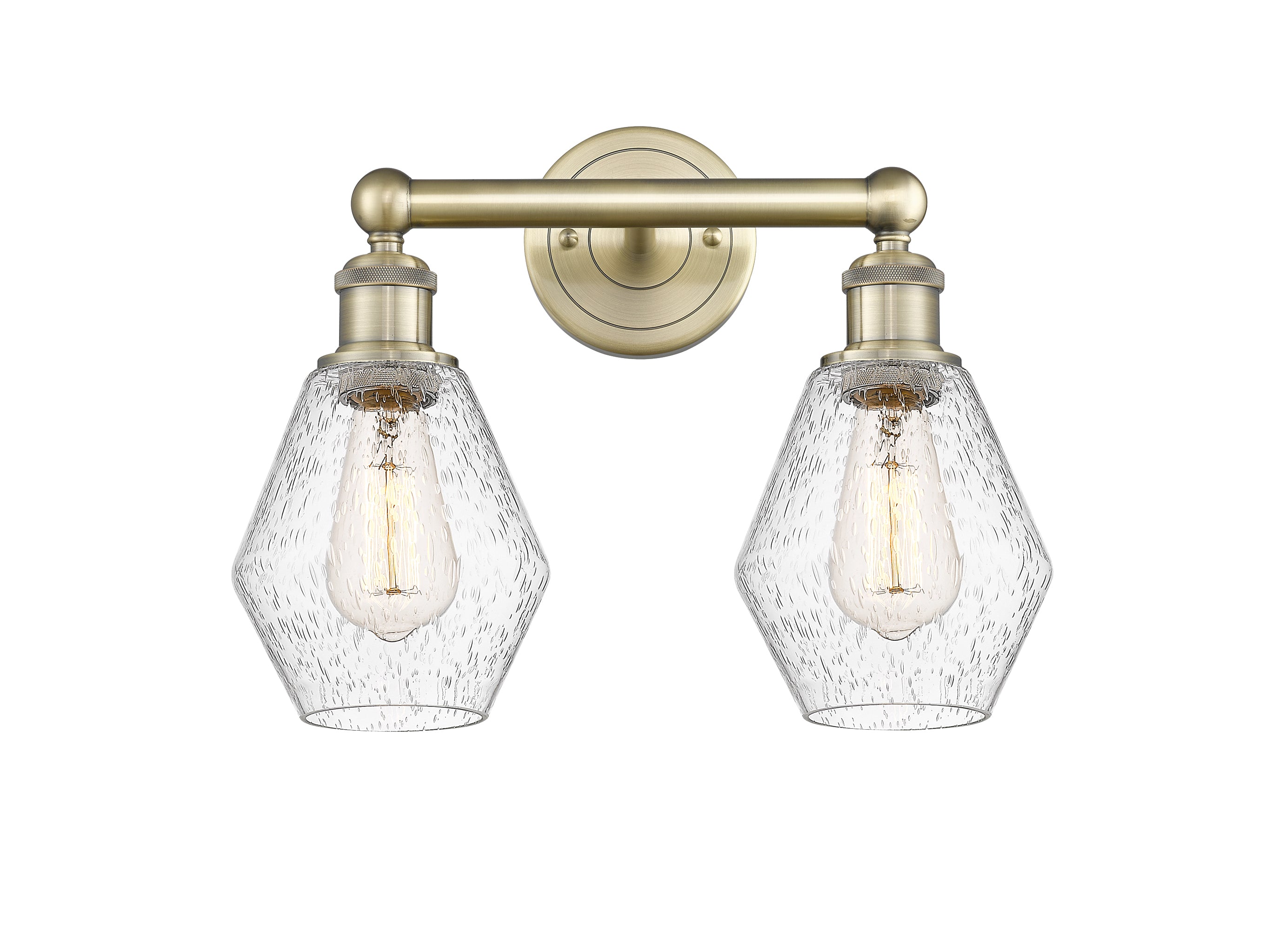 Edison Bath Vanity Light Cast Brass Finish