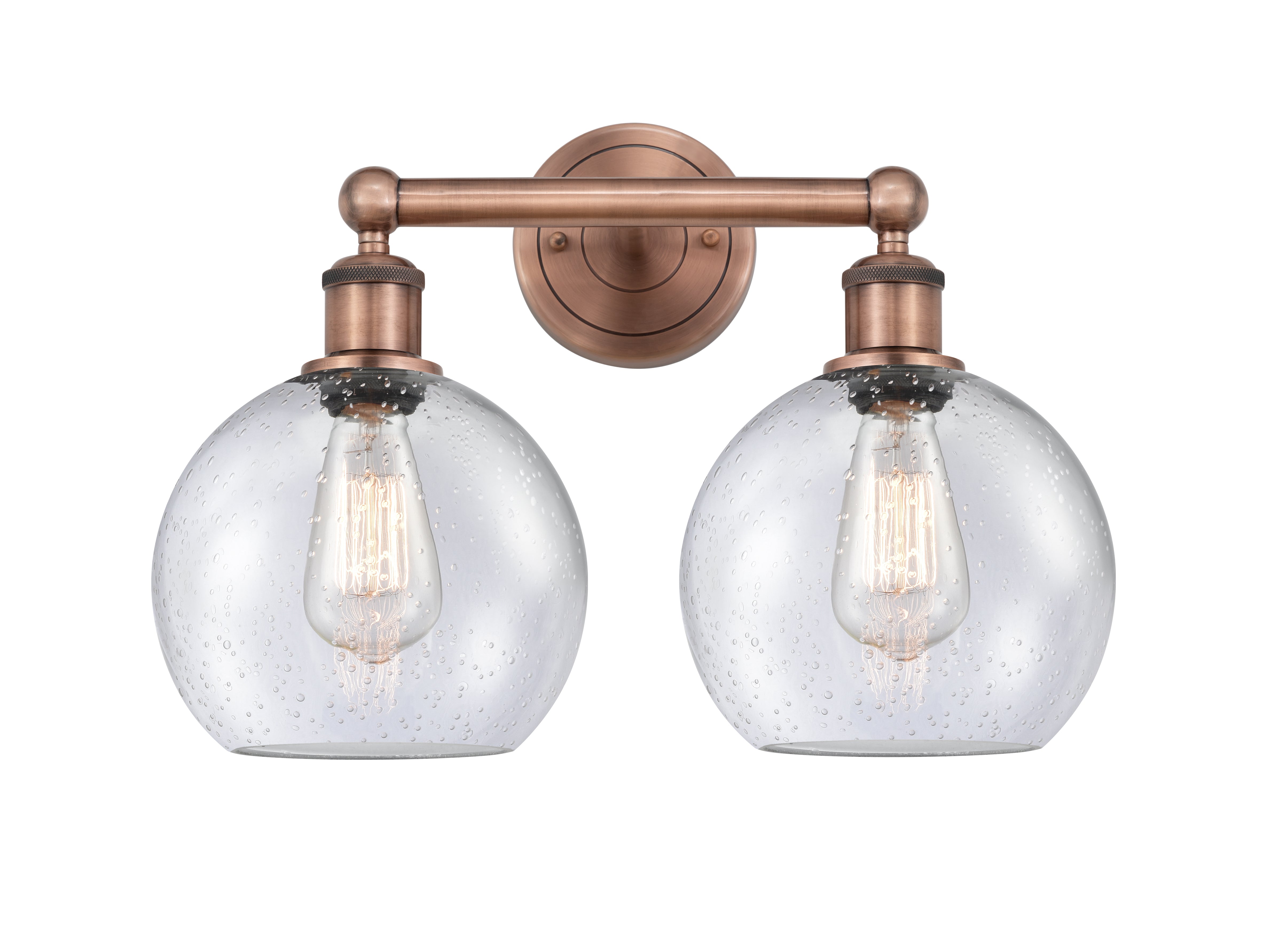 Edison Bath Vanity Light Cast Brass Steel