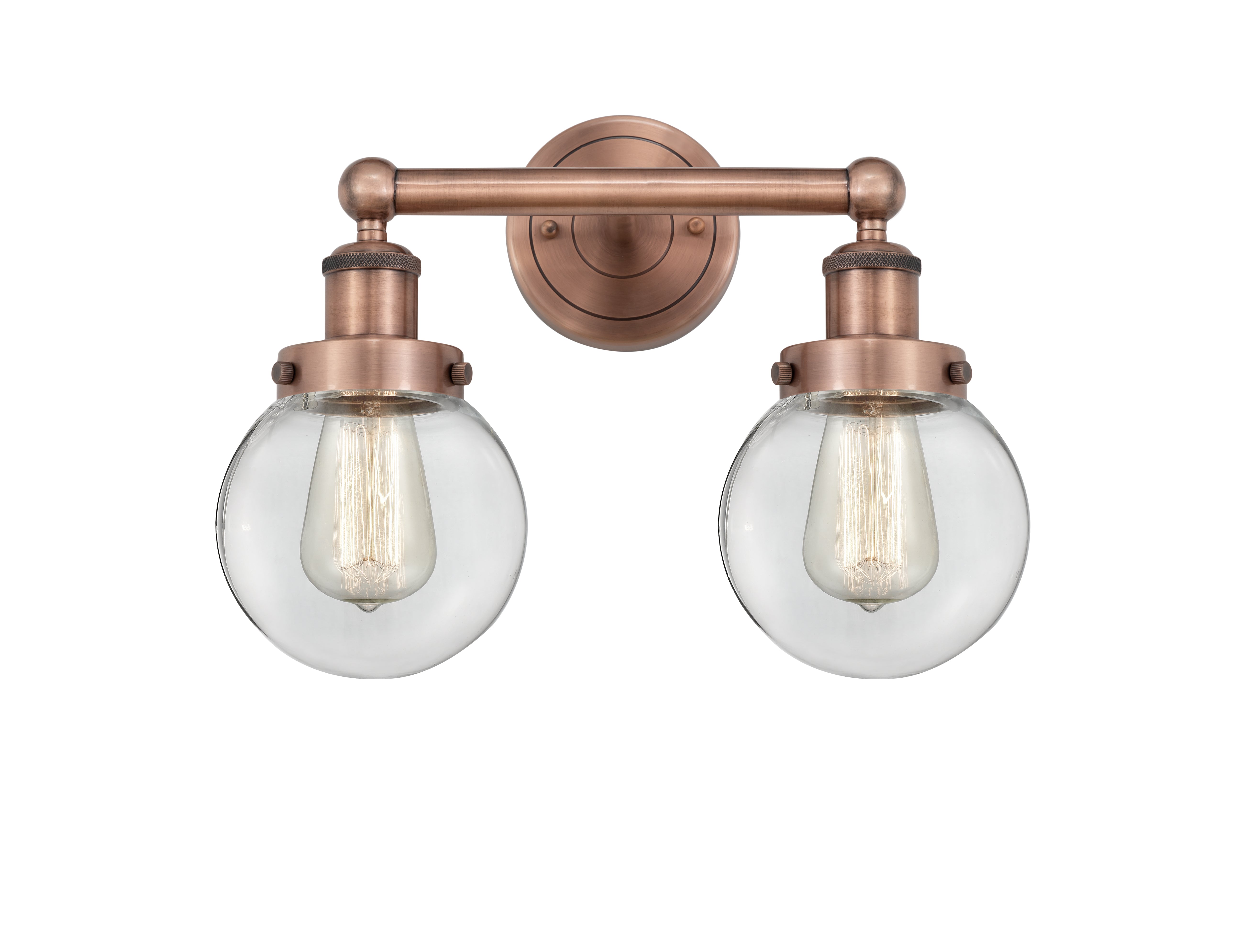 Edison Bath Vanity Light Cast Brass Finish