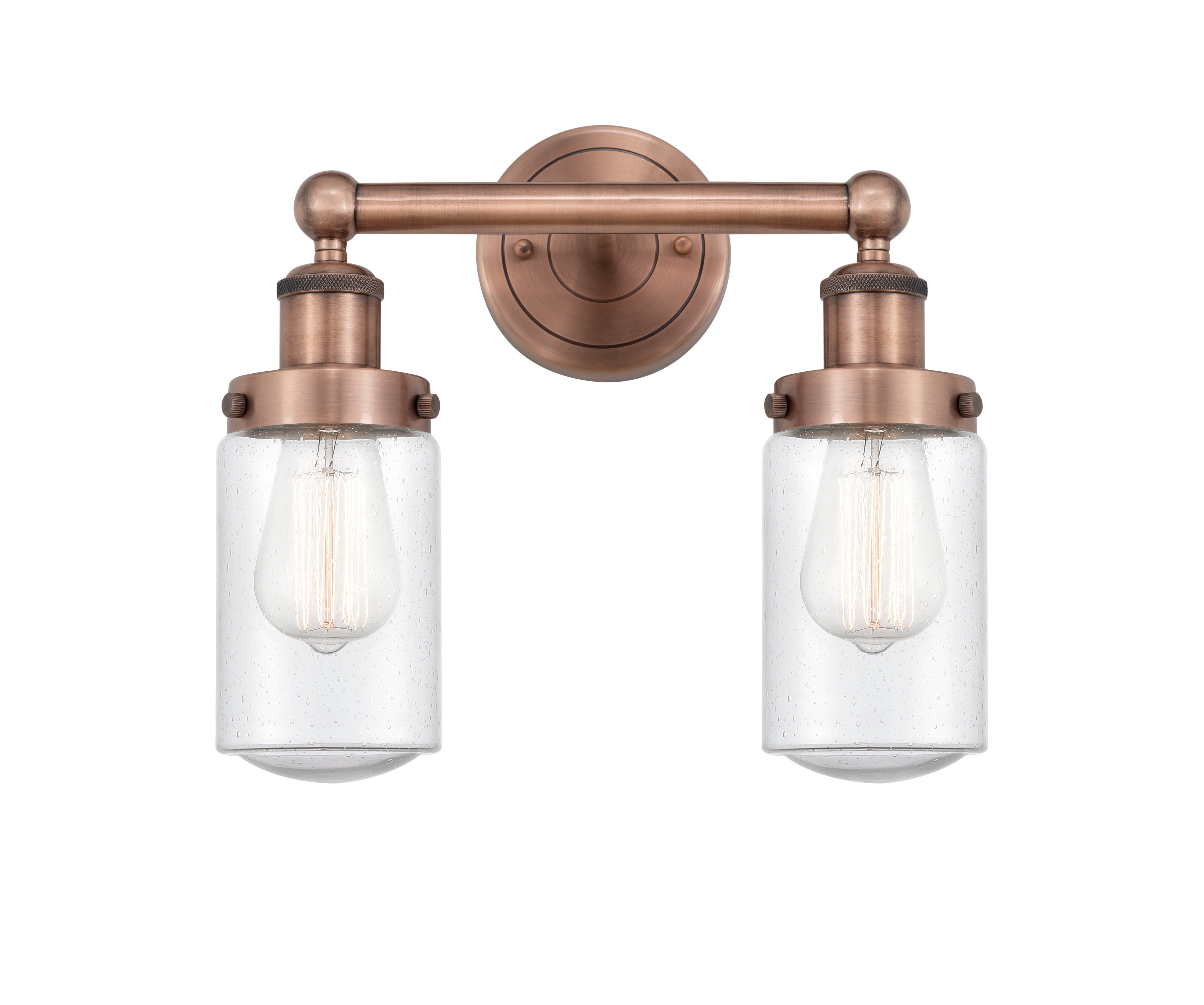 Edison Bath Vanity Light Cast Brass Finish