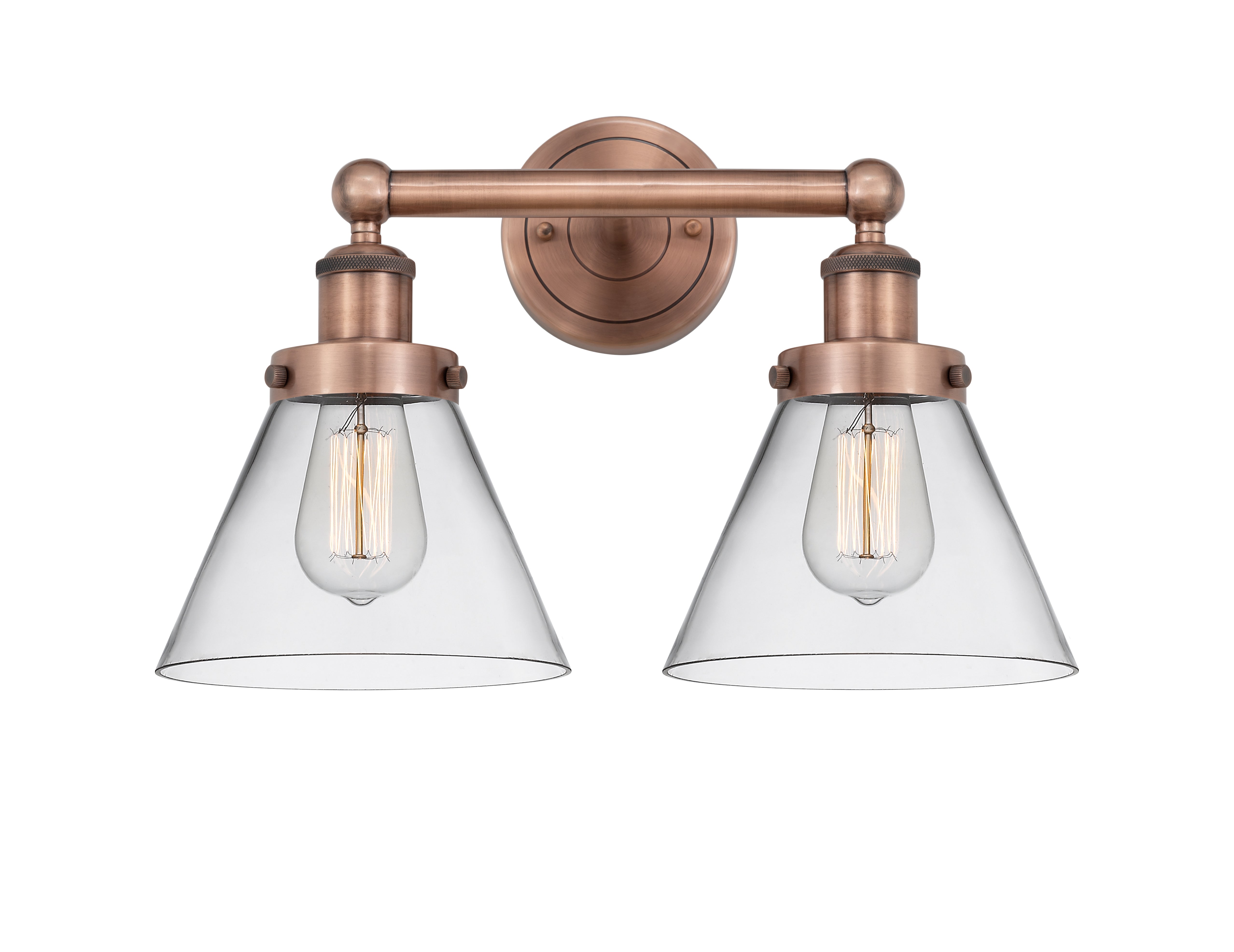 Edison Bath Vanity Light Cast Brass