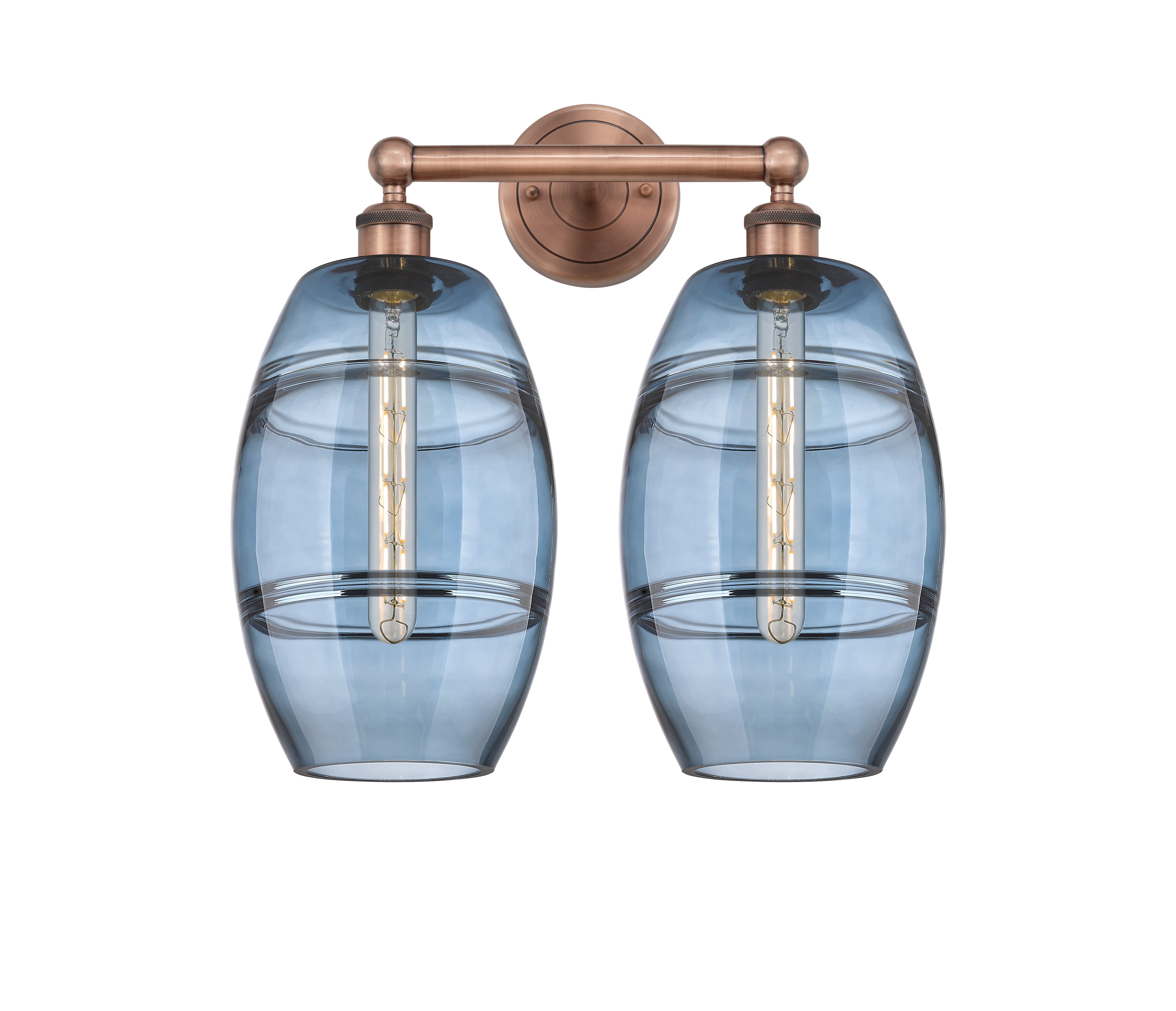 Edison Bath Vanity Light Cast Brass 14.875