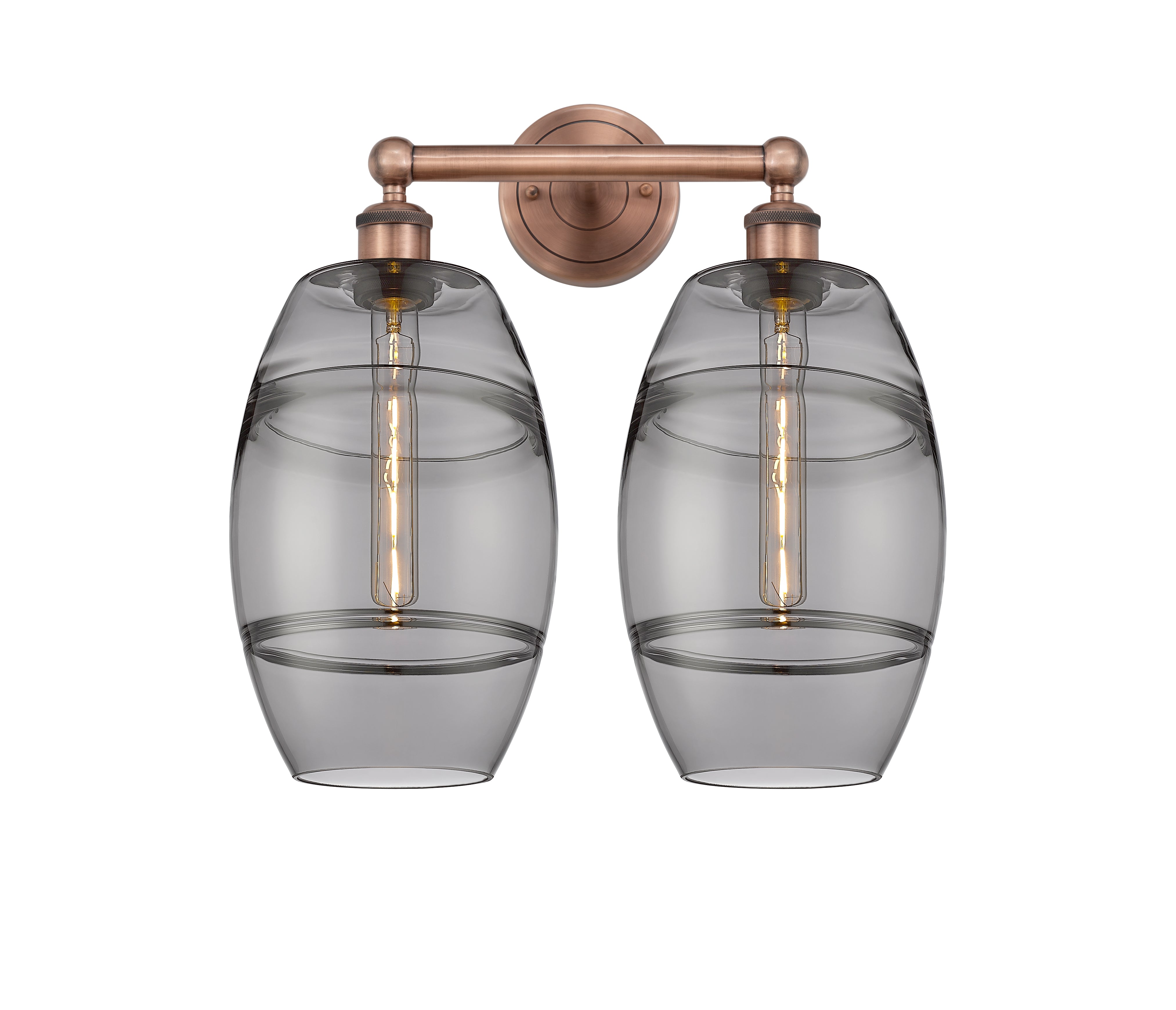 Edison Bath Vanity Light Cast Brass 14.875