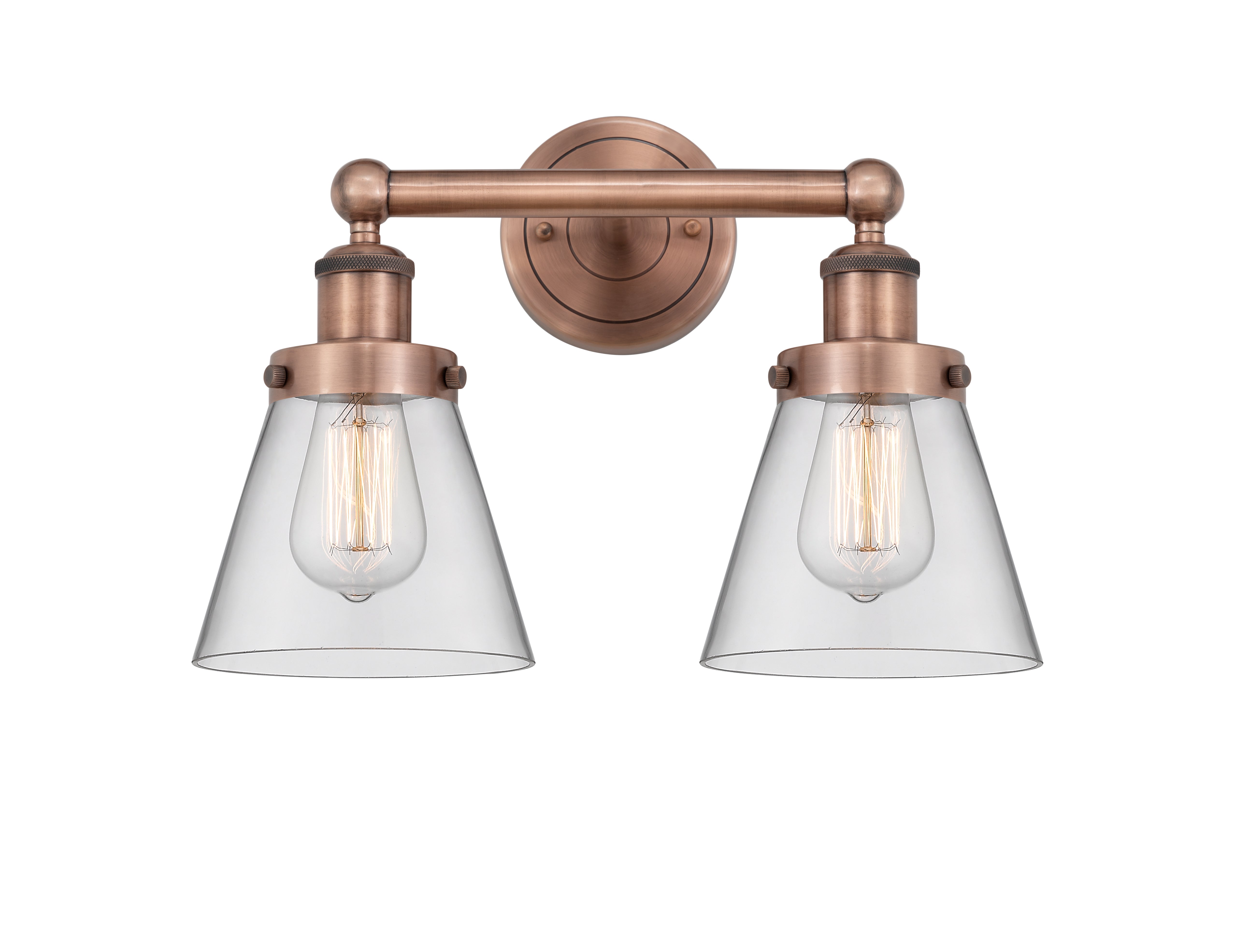 Edison Bath Vanity Light Cast Brass Finish