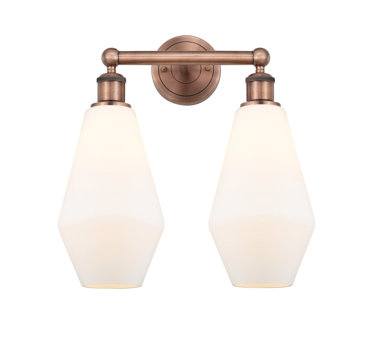 Cindyrella 16-Inch 2-Light Bath Vanity Light 16.25-Inch High