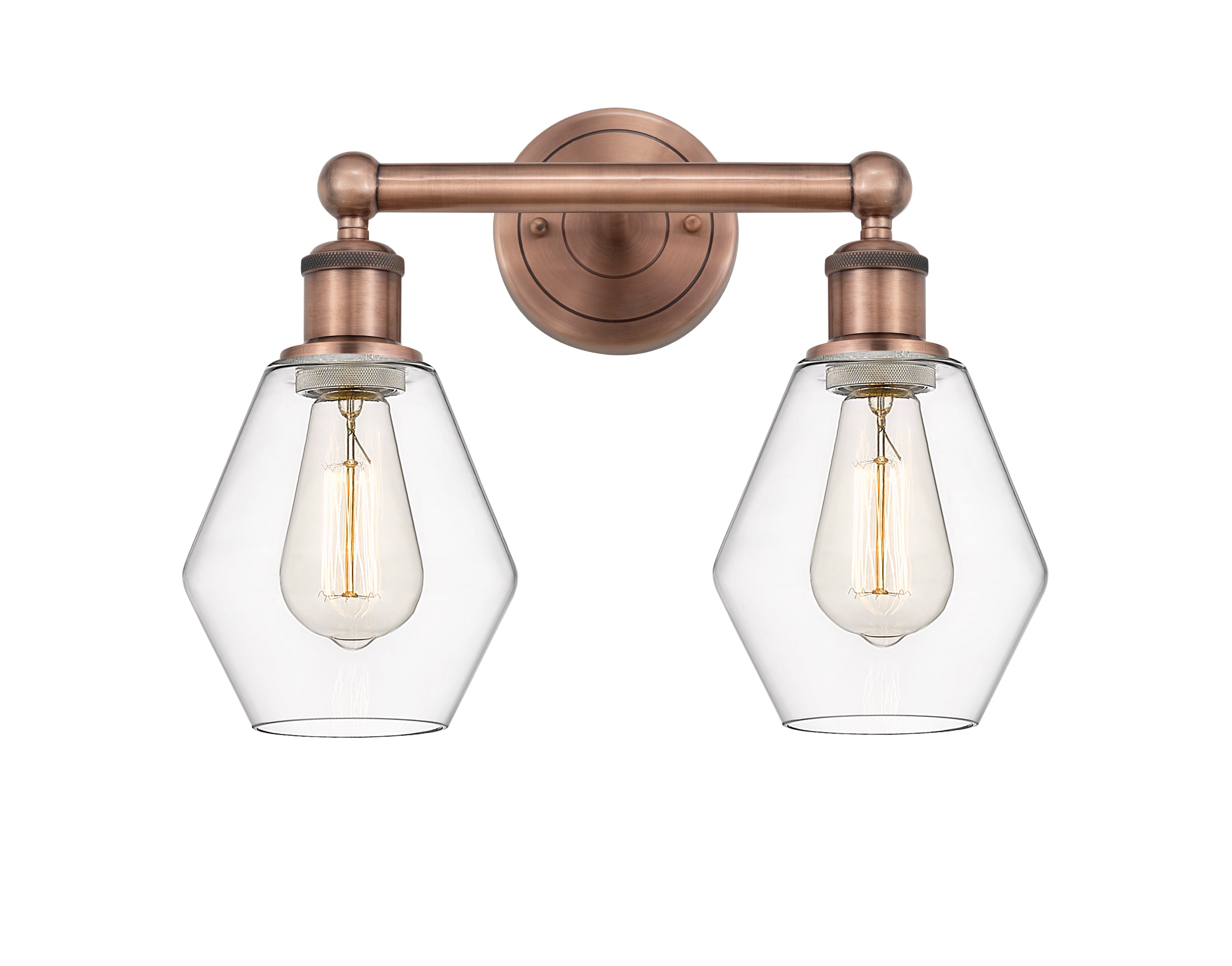 Edison Bath Vanity Light Cast Brass Finish
