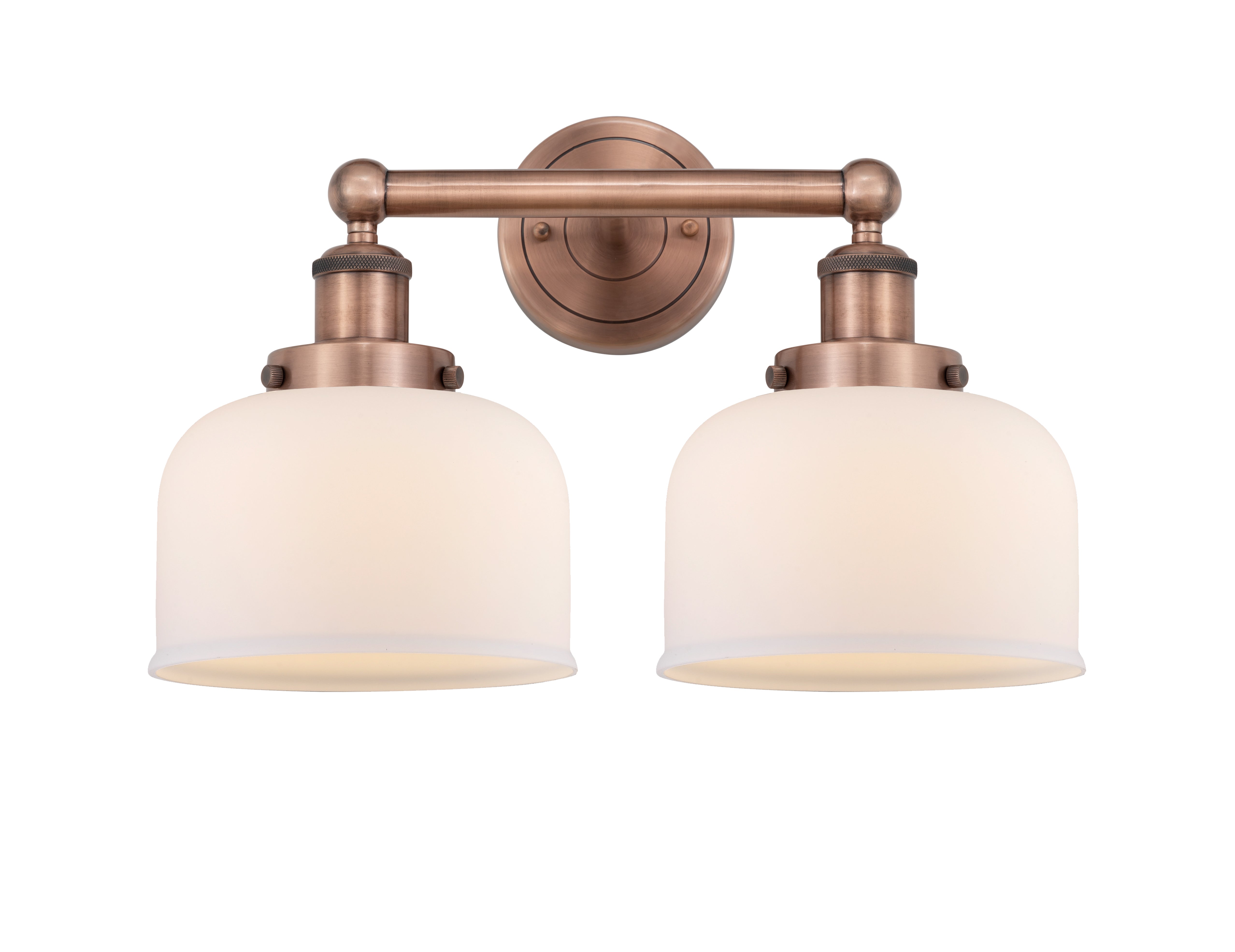 Edison Bath Vanity Light Cast Brass 16 Inches
