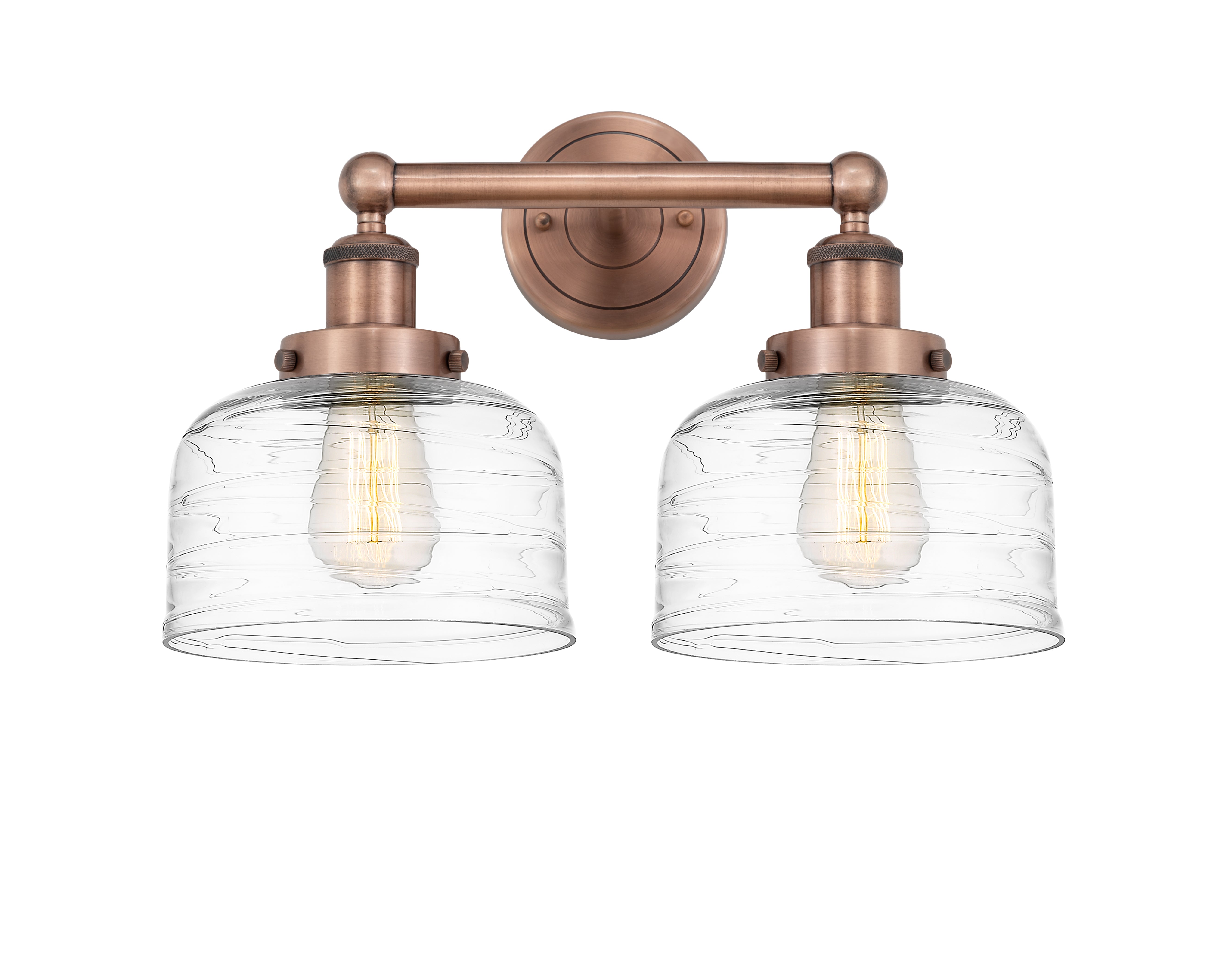 Edison Bath Vanity Light Cast Brass 11"