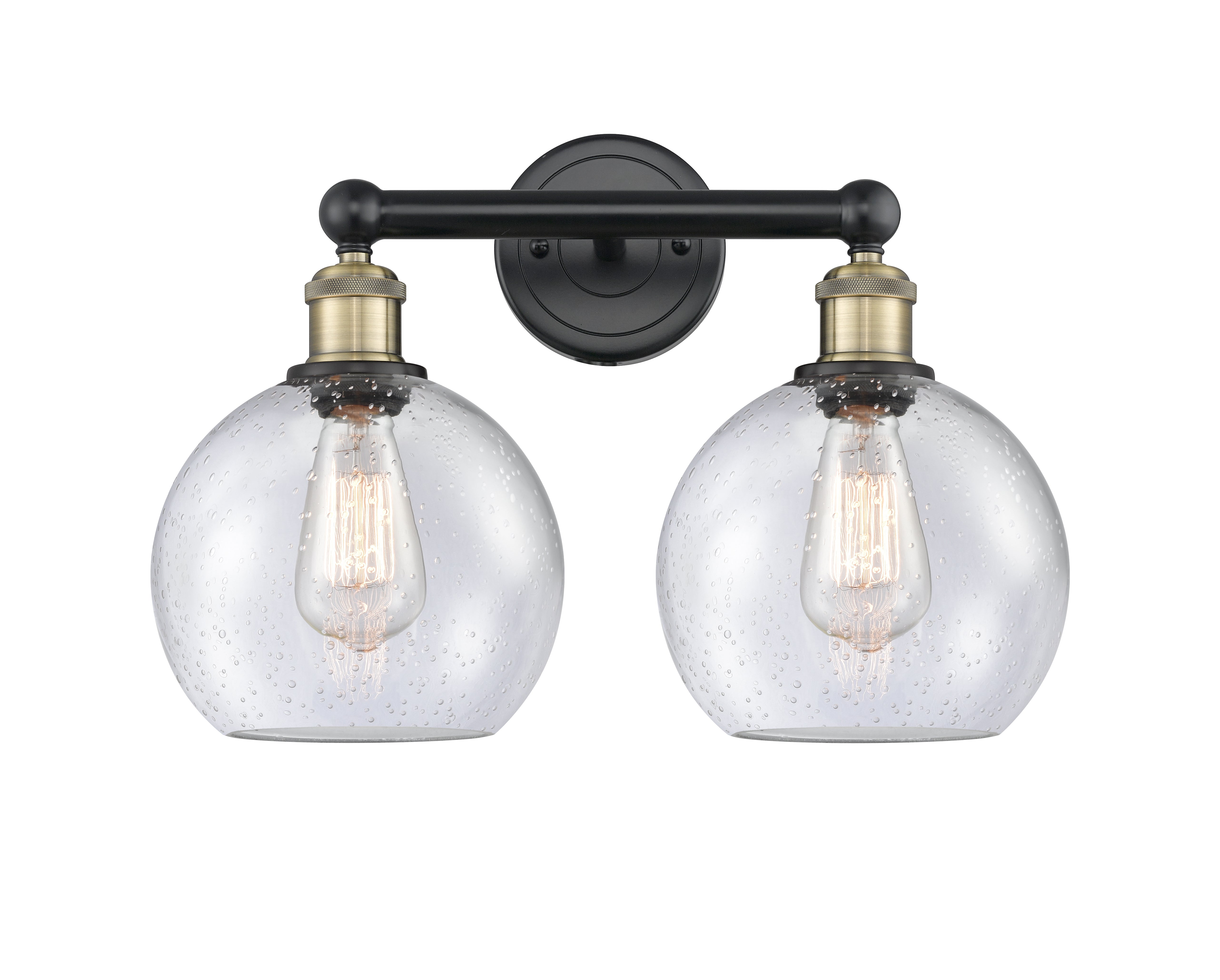 Edison Bath Vanity Light Cast Brass Steel