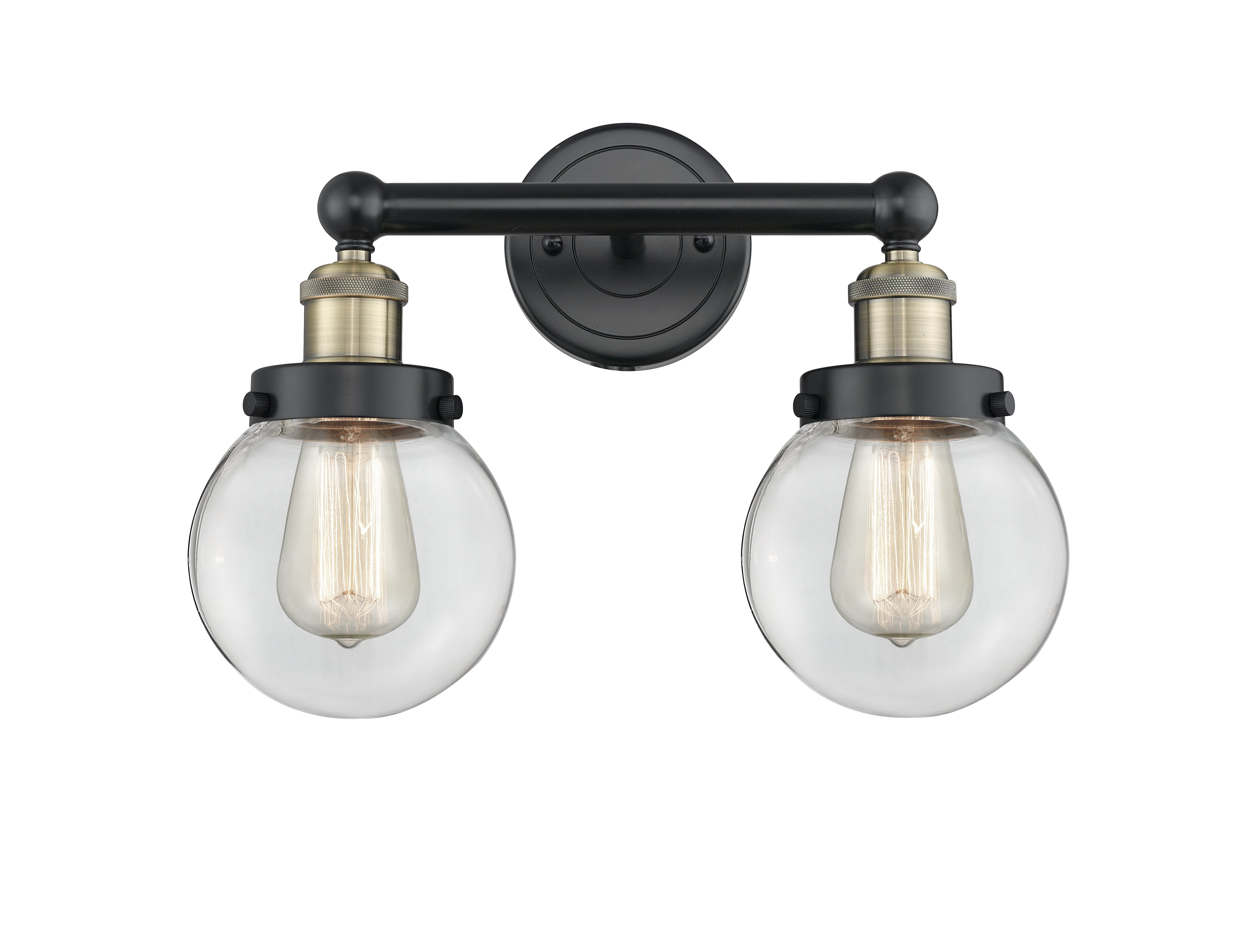Edison Bath Vanity Light Cast Brass Finish