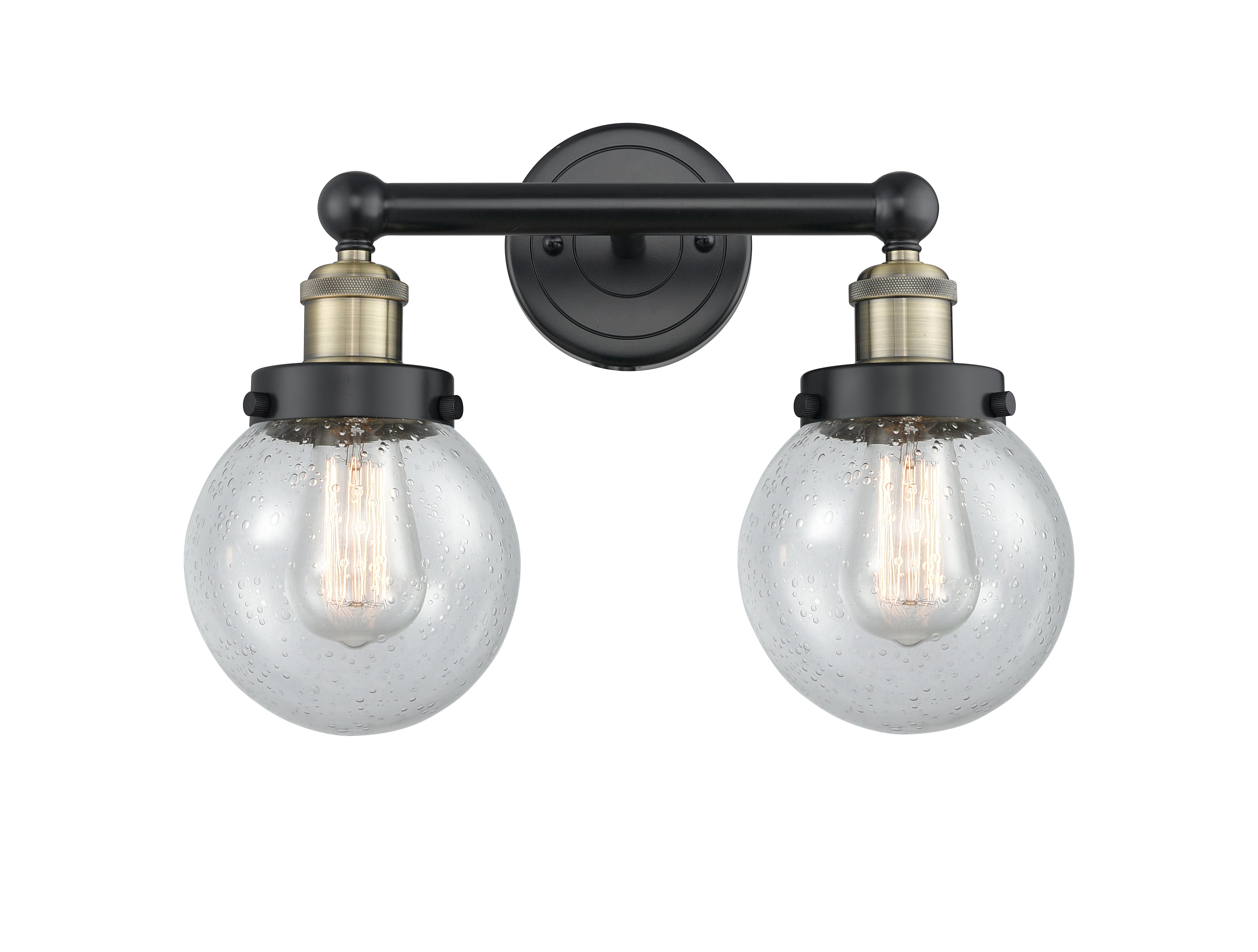 Edison Bath Vanity Light Cast Brass Finish