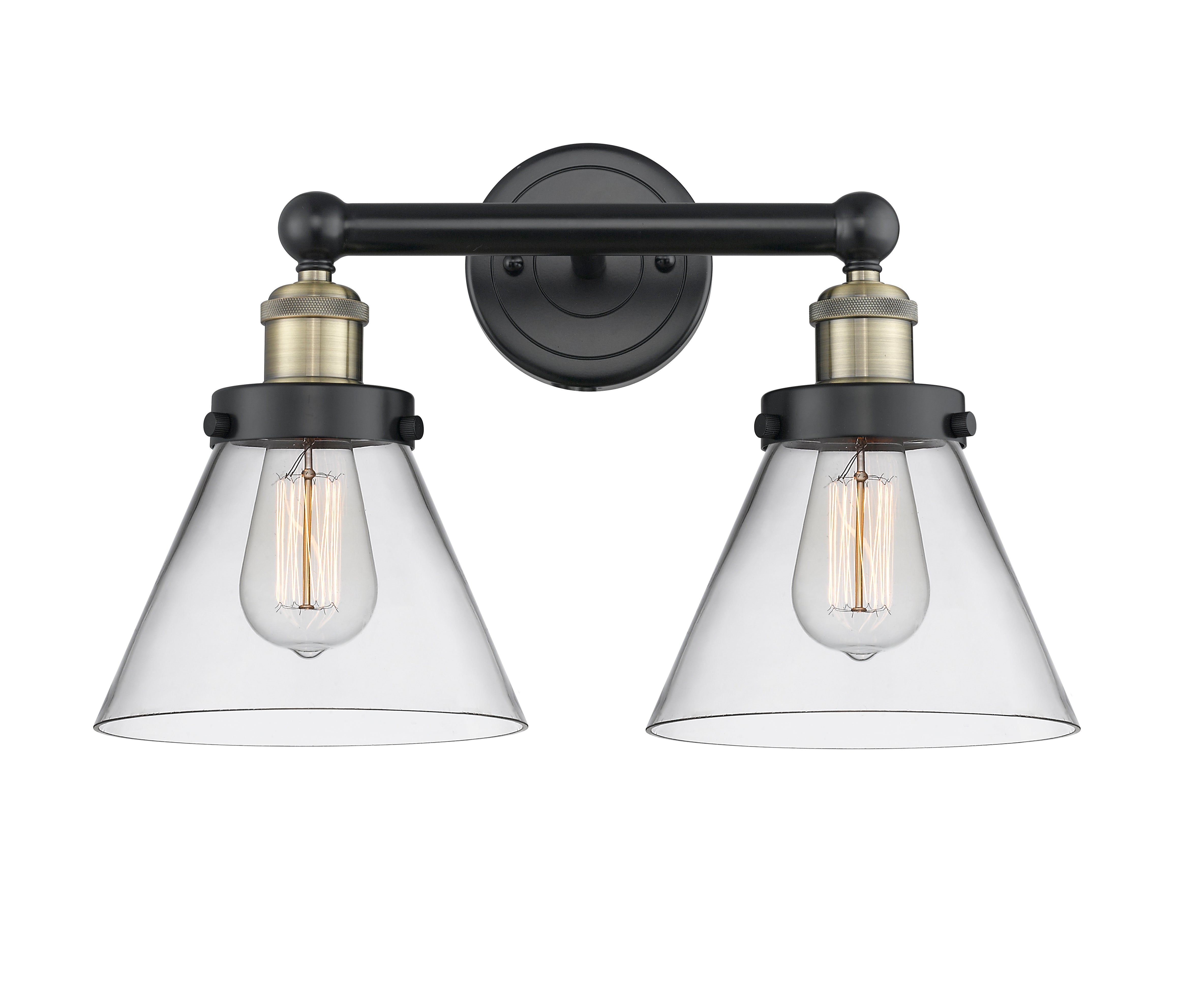 Edison Bath Vanity Light Cast Brass