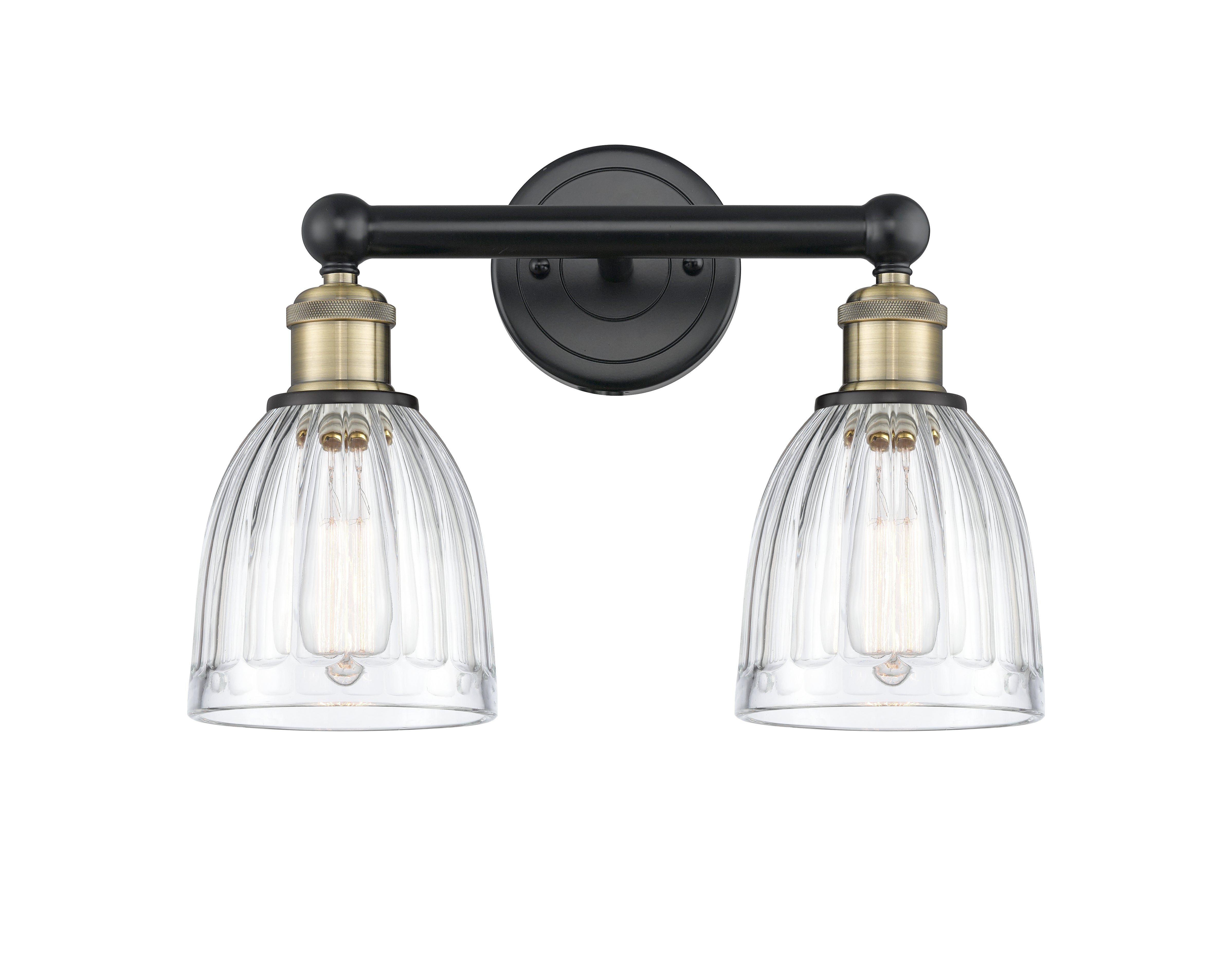 Edison Bath Vanity Light Cast Brass Finish