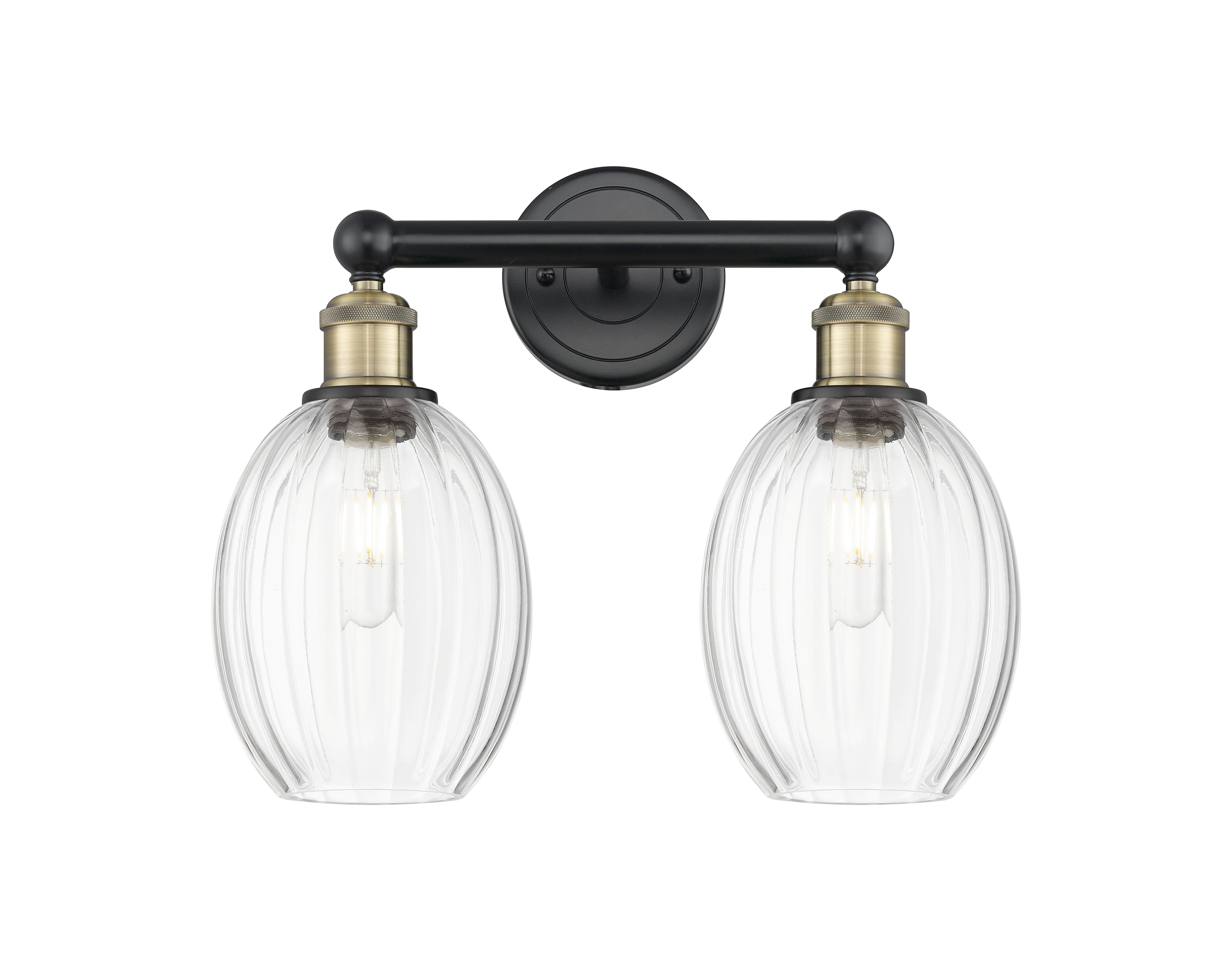 Edison Bath Vanity Light Cast Brass Steel