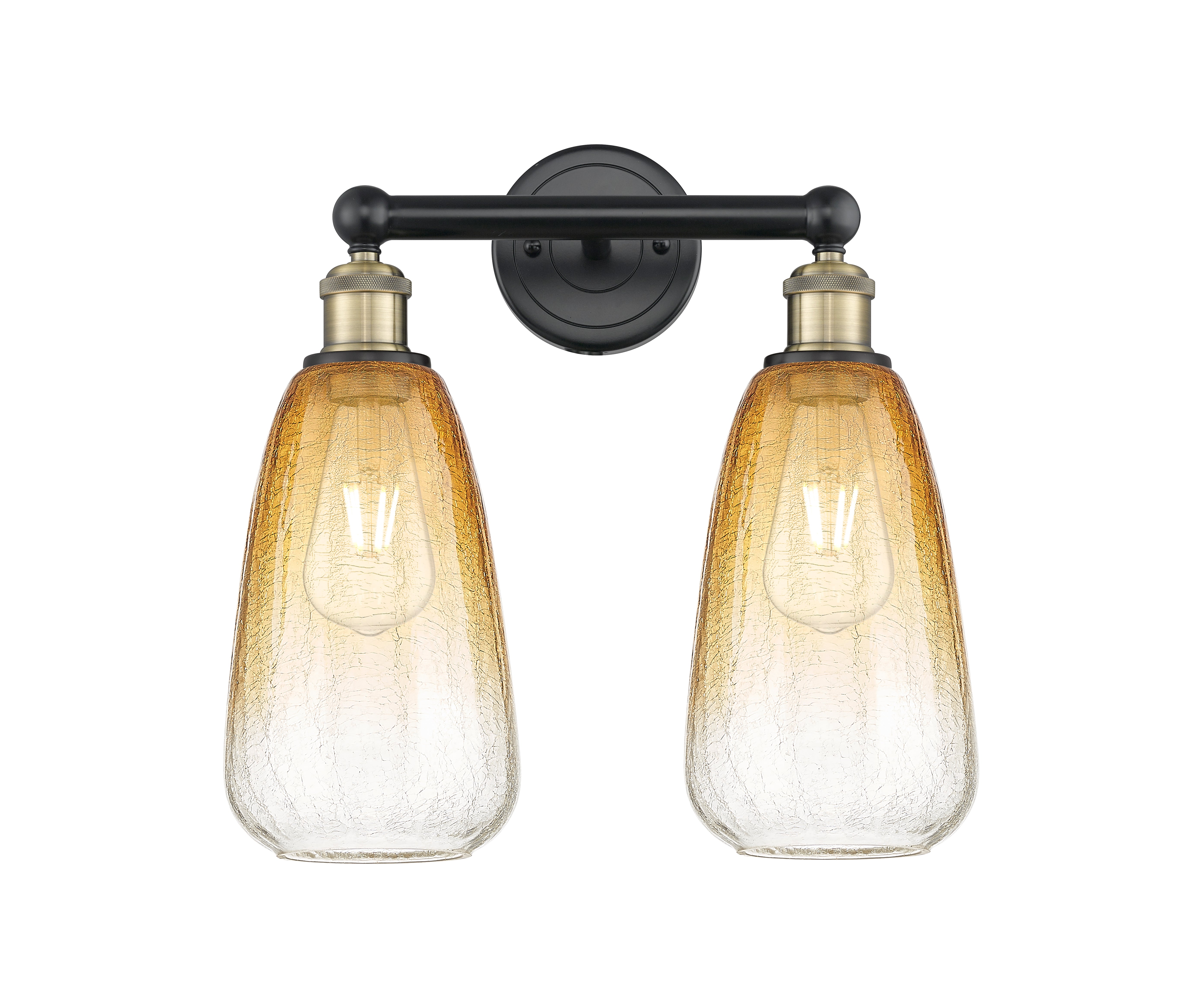 Edison Bath Vanity Light Cast Brass Finish
