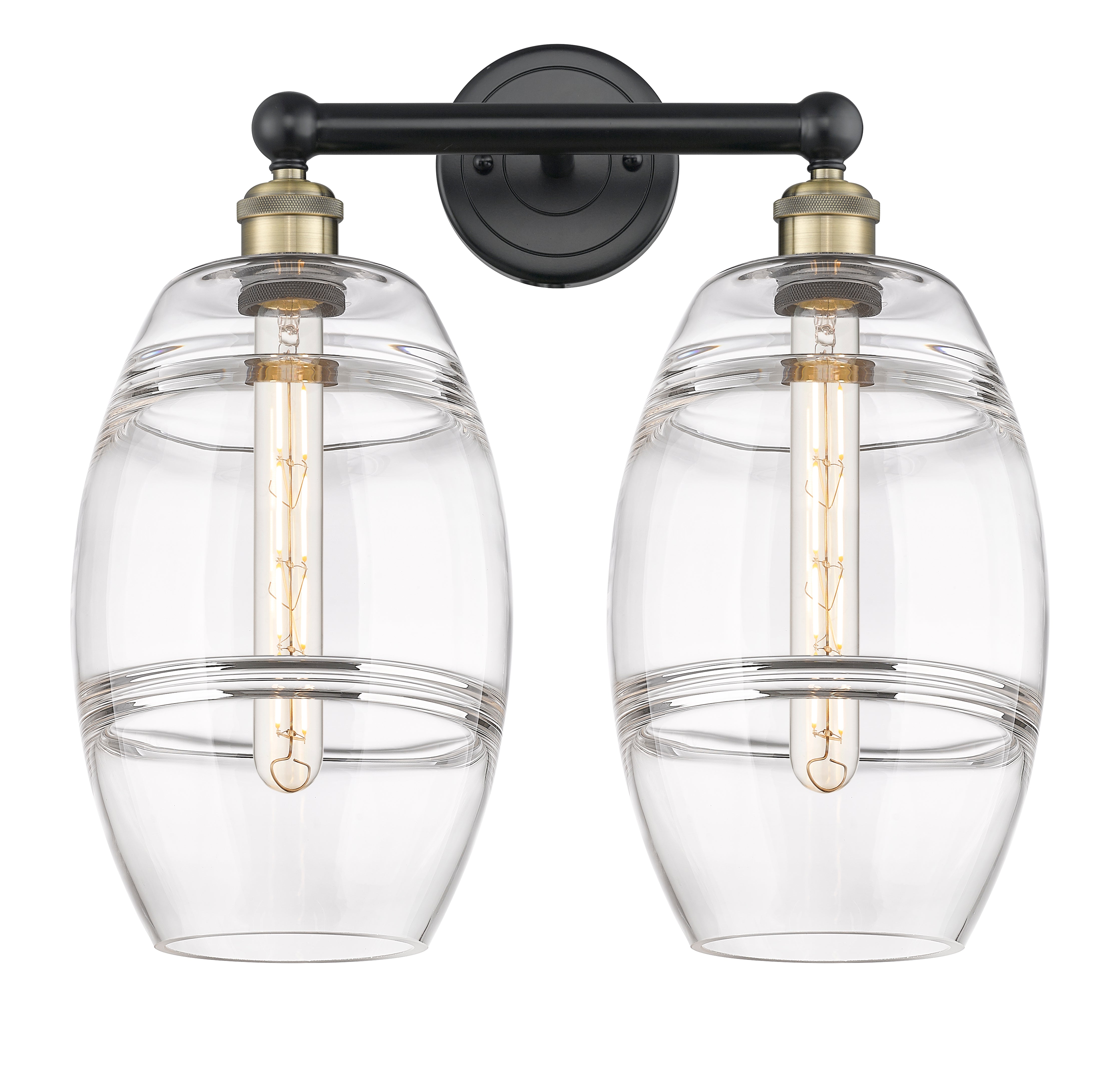Edison Bath Vanity Light Cast Brass 14.875