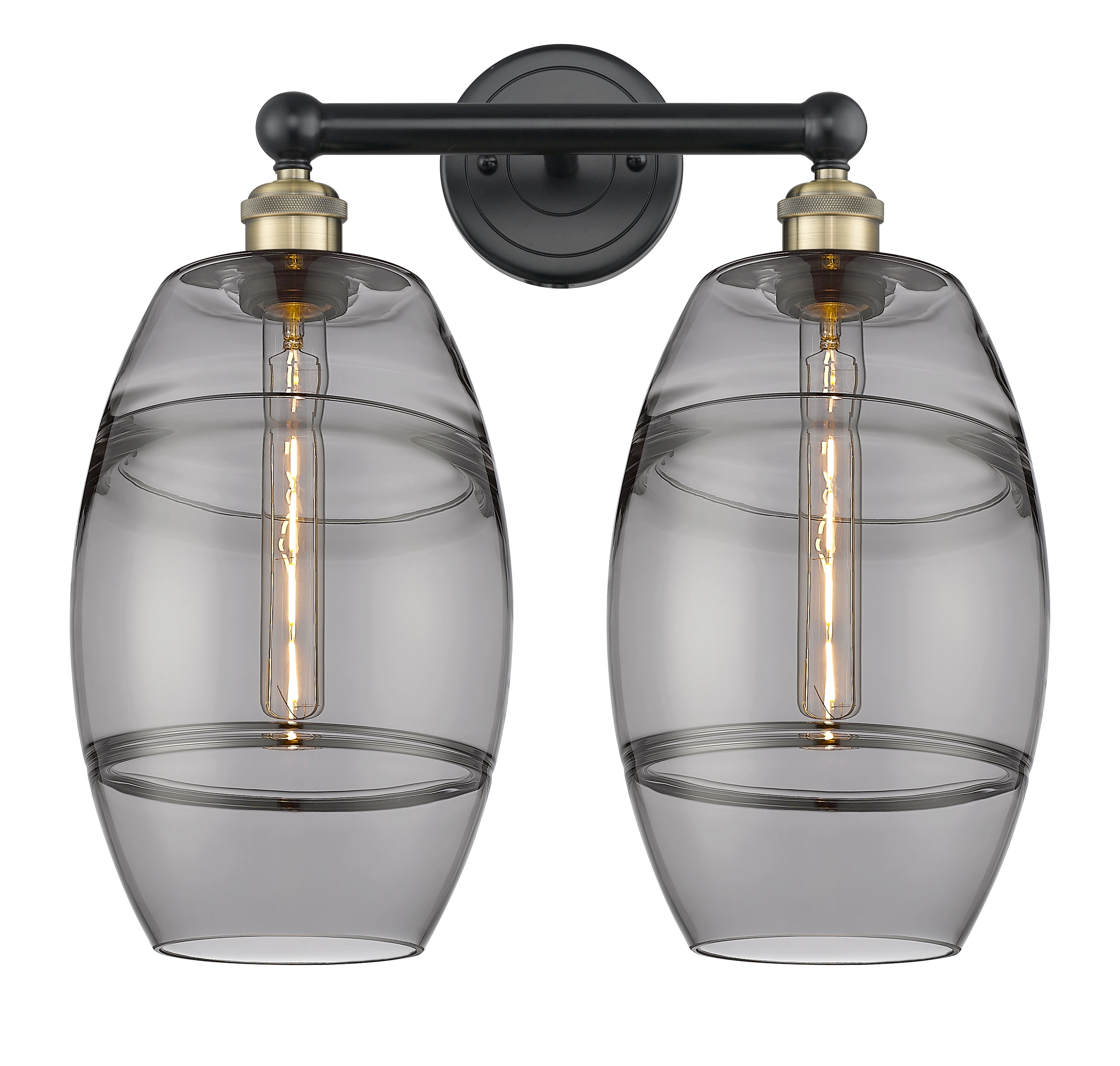 Edison Bath Vanity Light Cast Brass 14.875